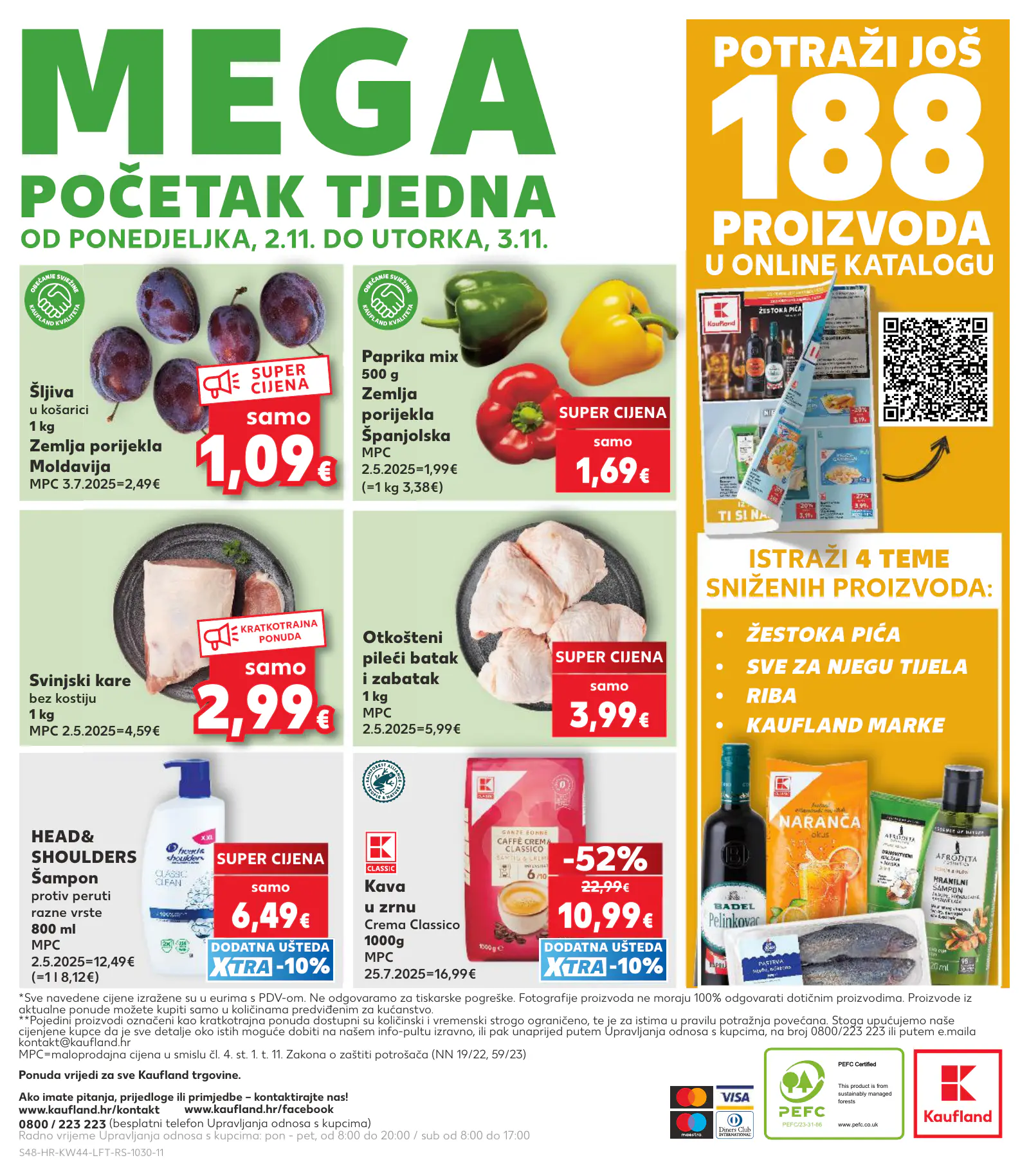 Kaufland Horvátország KDZ, 48. oldal (okt. 28. – nov. 3.)