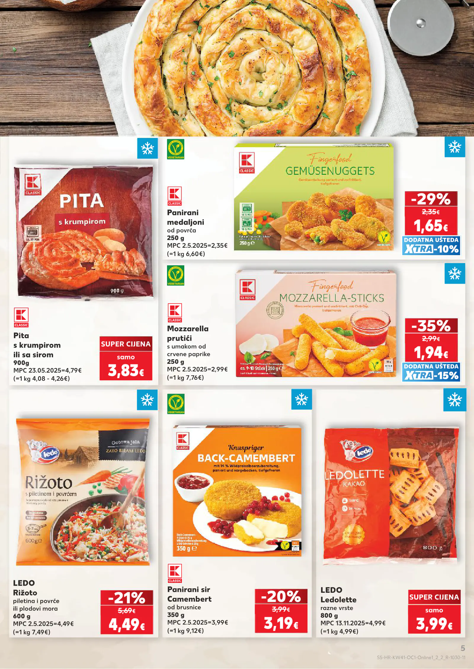 Kaufland Horvátország akciós újság, 5. oldal (okt. 7–13.)