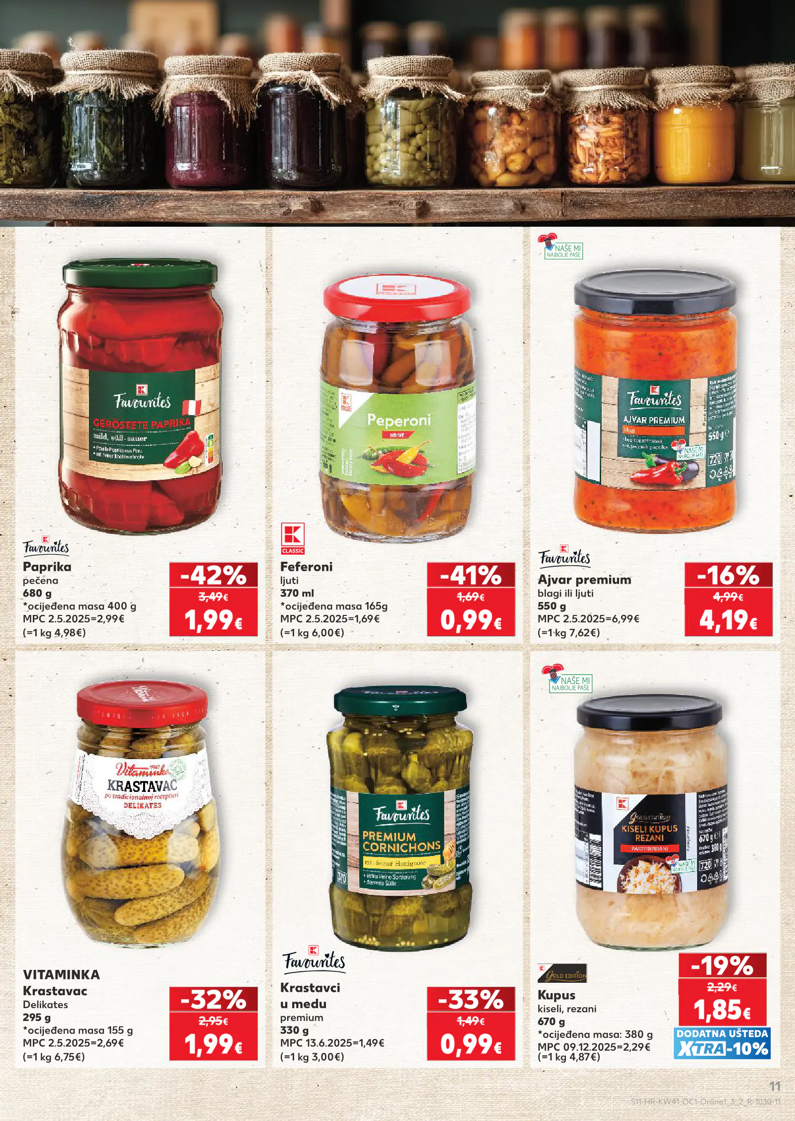 Kaufland Horvátország akciós újság, 11. oldal (okt. 7–13.)