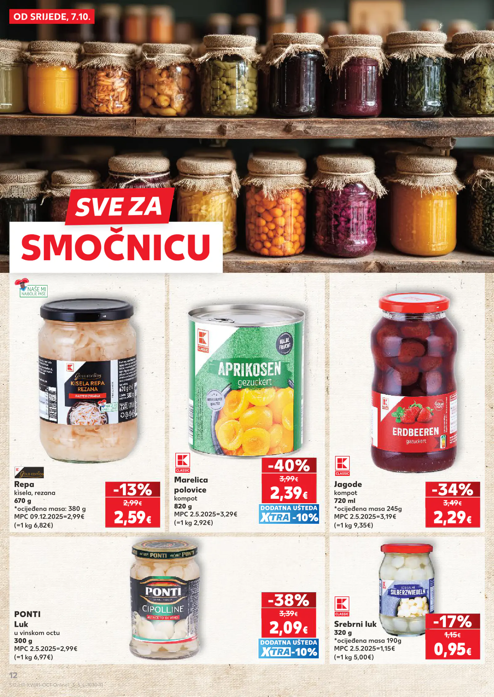 Kaufland Horvátország akciós újság, 12. oldal (okt. 7–13.)