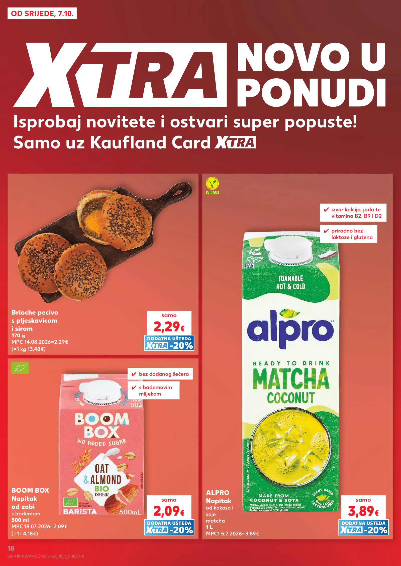 Kaufland Horvátország akciós újság, 18. oldal (okt. 7–13.)