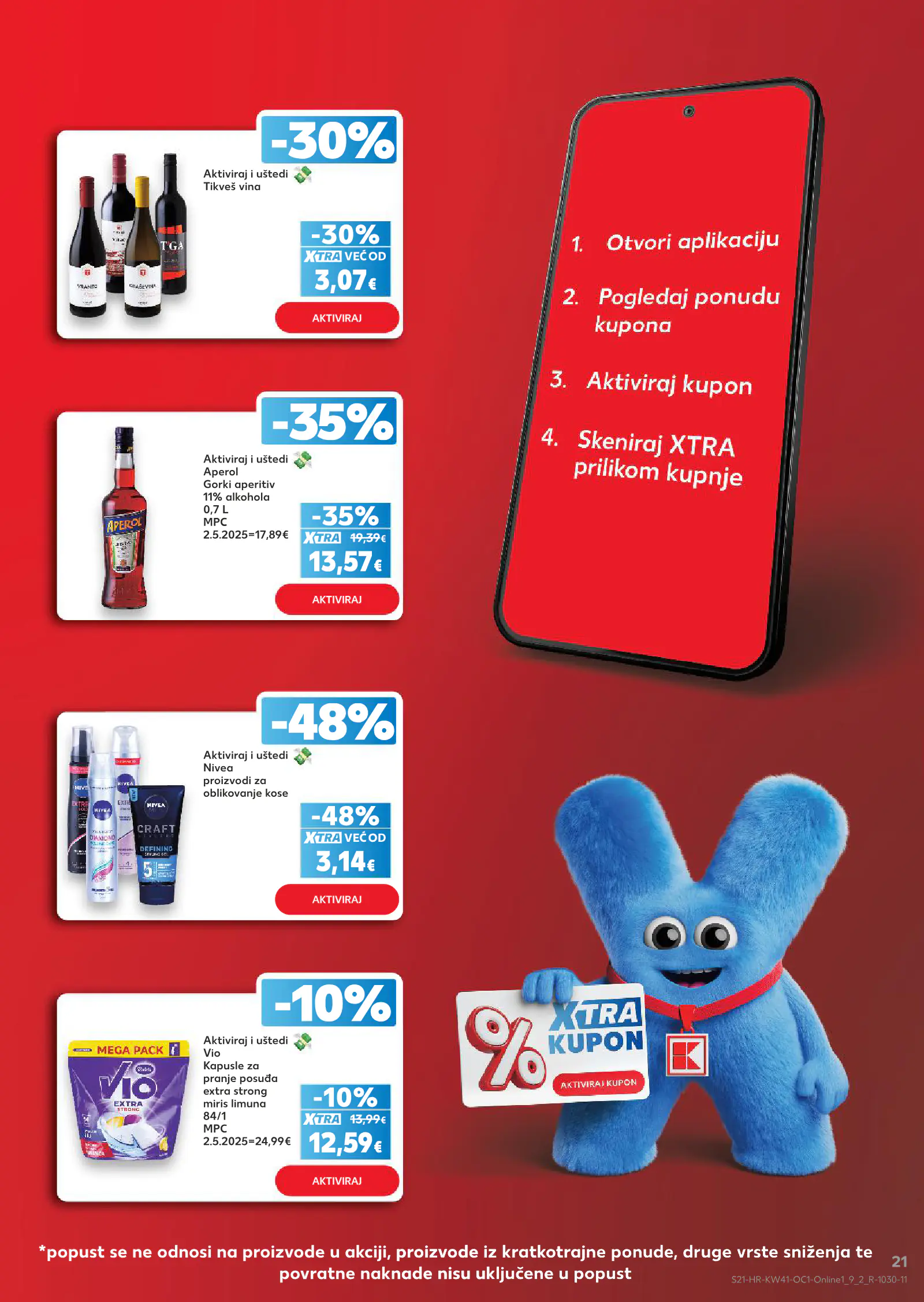 Kaufland Horvátország akciós újság, 21. oldal (okt. 7–13.)