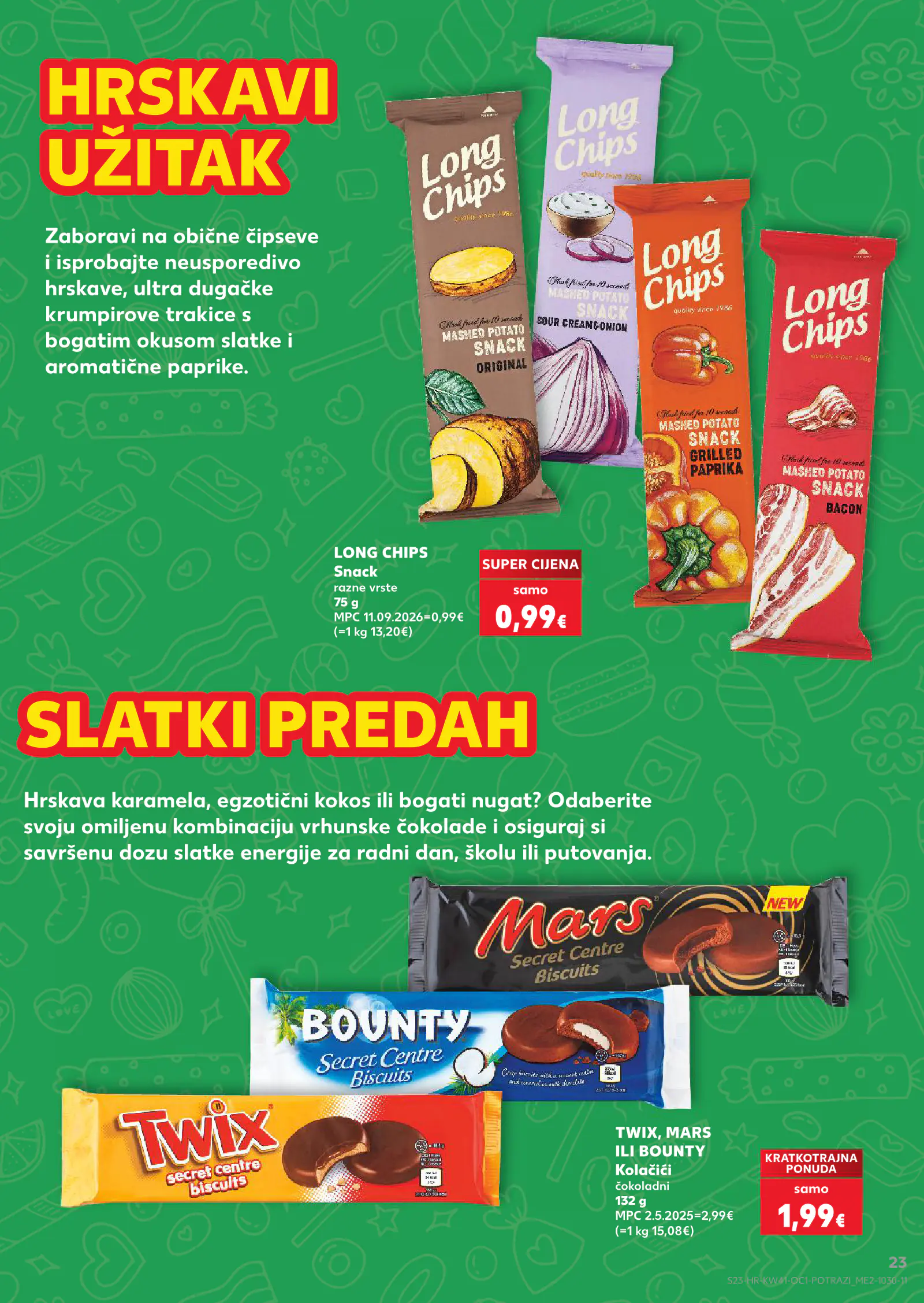 Kaufland Horvátország akciós újság, 23. oldal (okt. 7–13.)