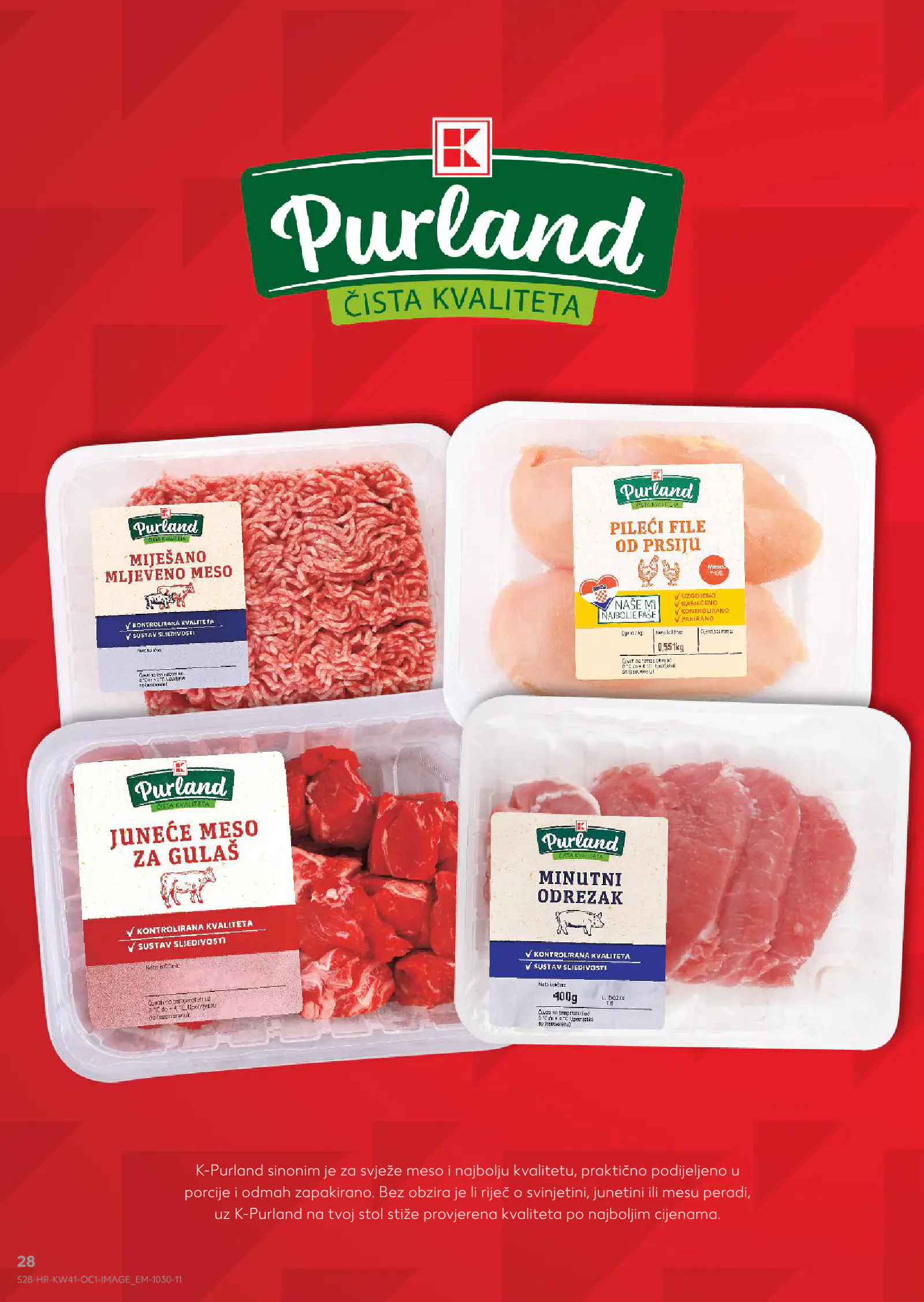 Kaufland Horvátország akciós újság, 28. oldal (okt. 7–13.)