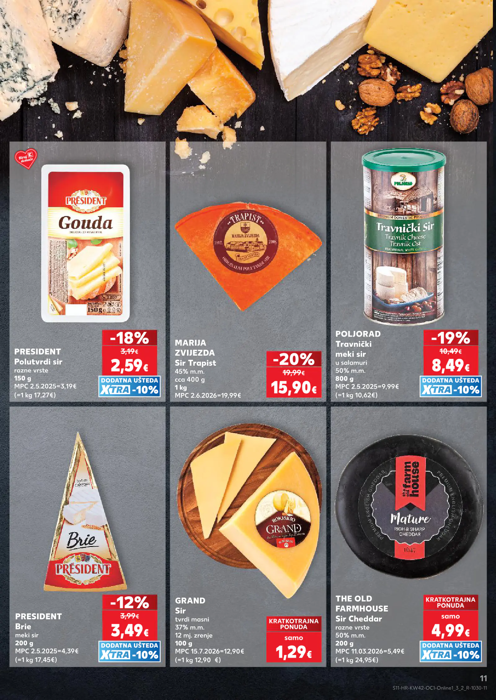 Kaufland Horvátország akciós újság, 11. oldal (okt. 14–20.)