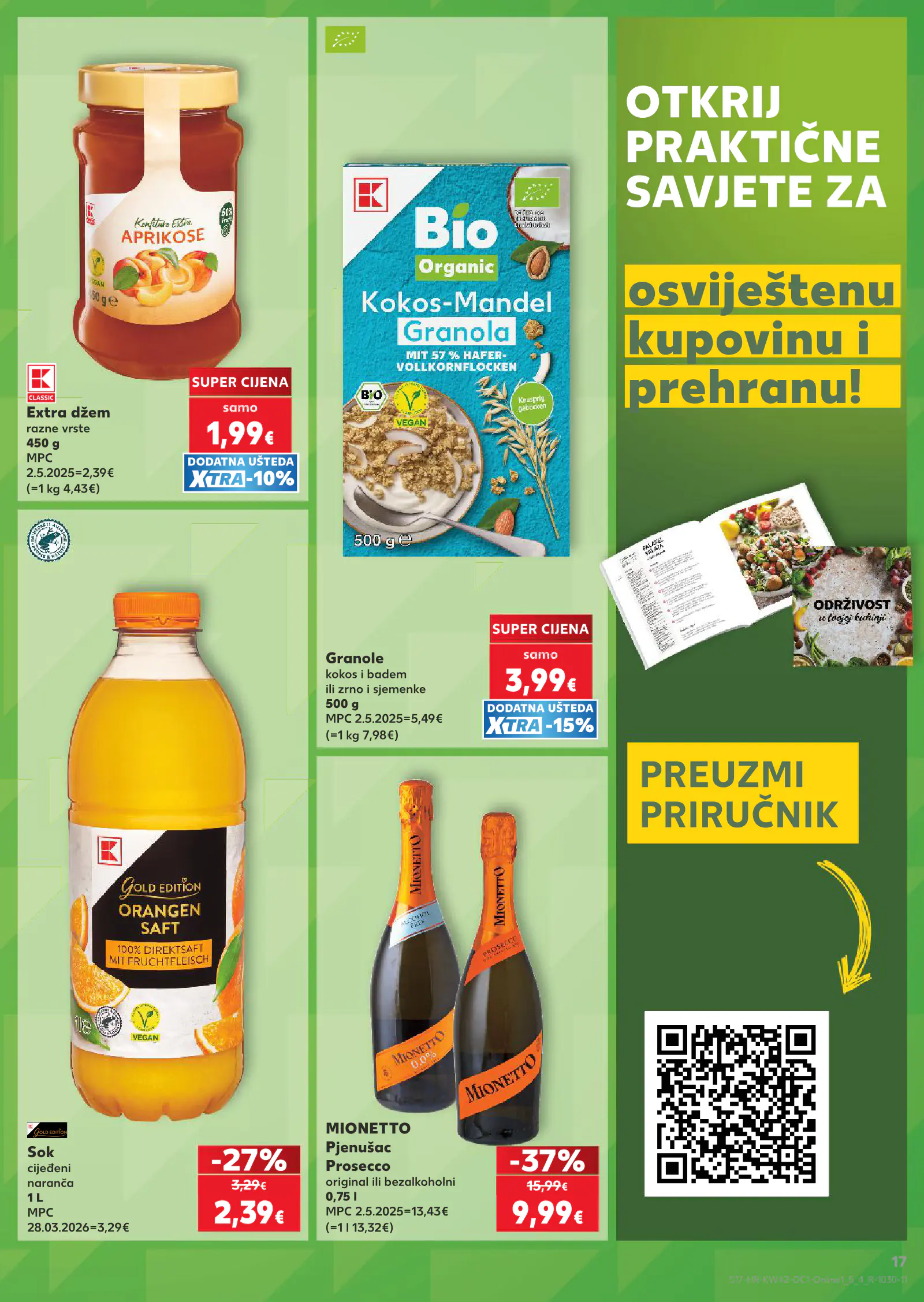 Kaufland Horvátország akciós újság, 17. oldal (okt. 14–20.)