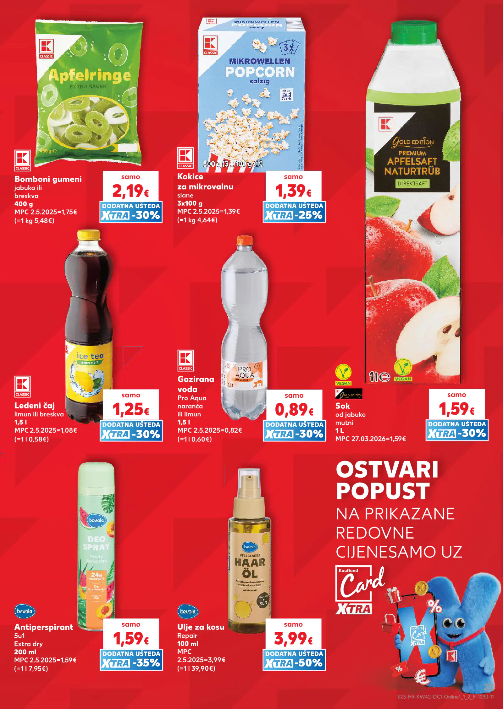 Kaufland Horvátország akciós újság, 23. oldal (okt. 14–20.)
