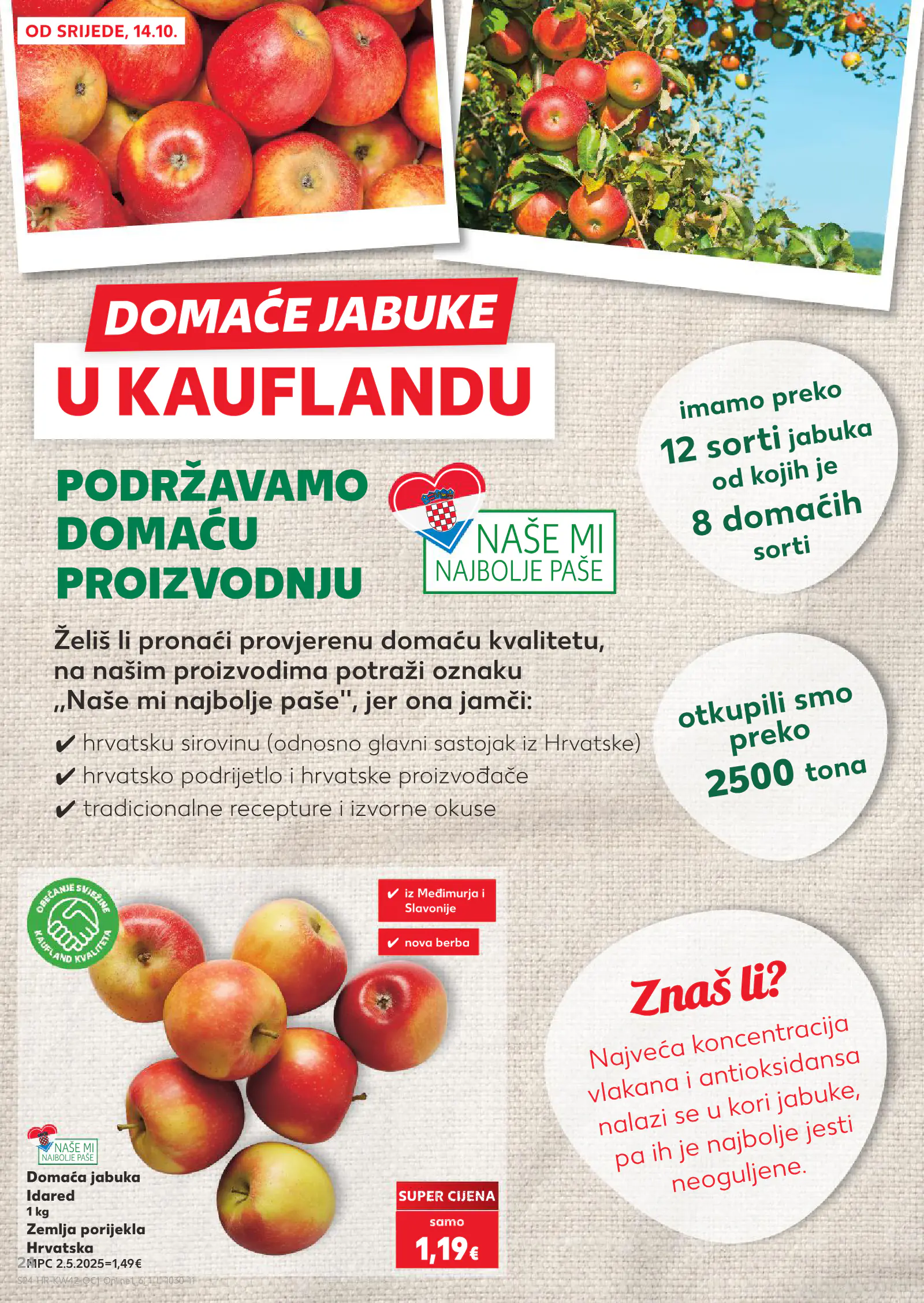 Kaufland Horvátország akciós újság, 24. oldal (okt. 14–20.)