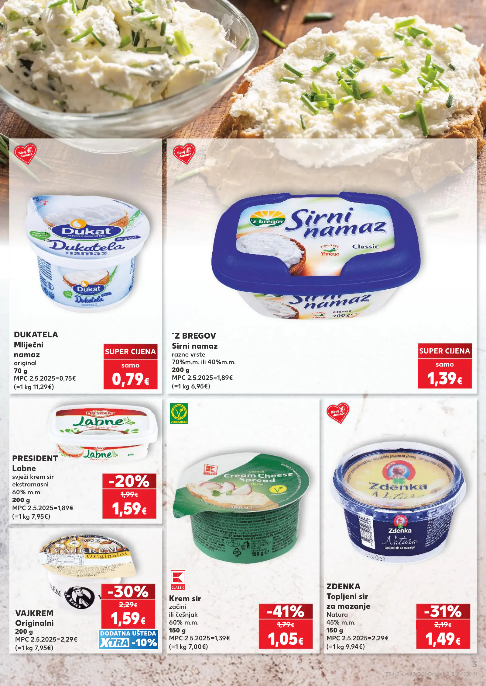 Kaufland Horvátország akciós újság, 3. oldal (okt. 21–27.)