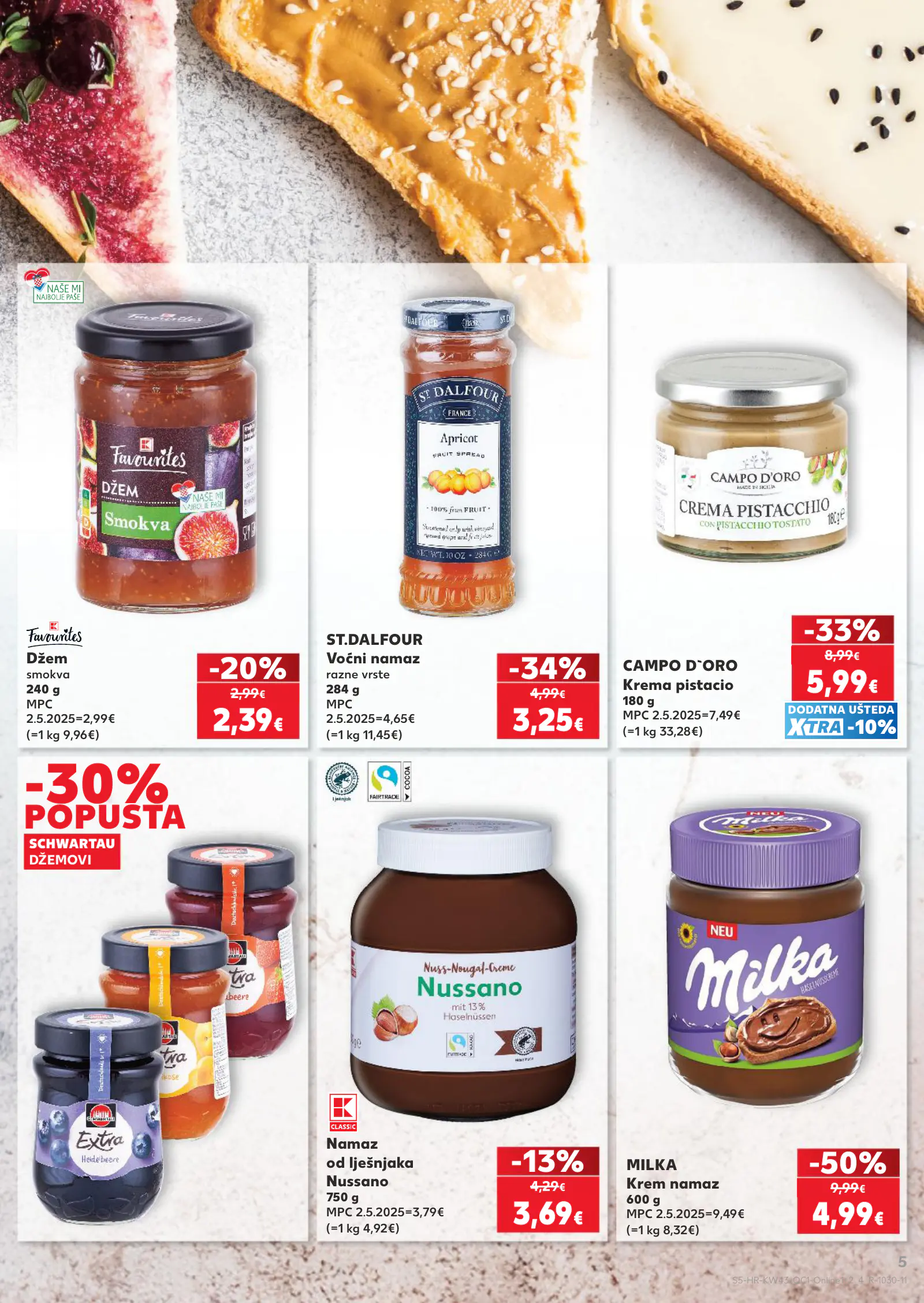 Kaufland Horvátország akciós újság, 5. oldal (okt. 21–27.)