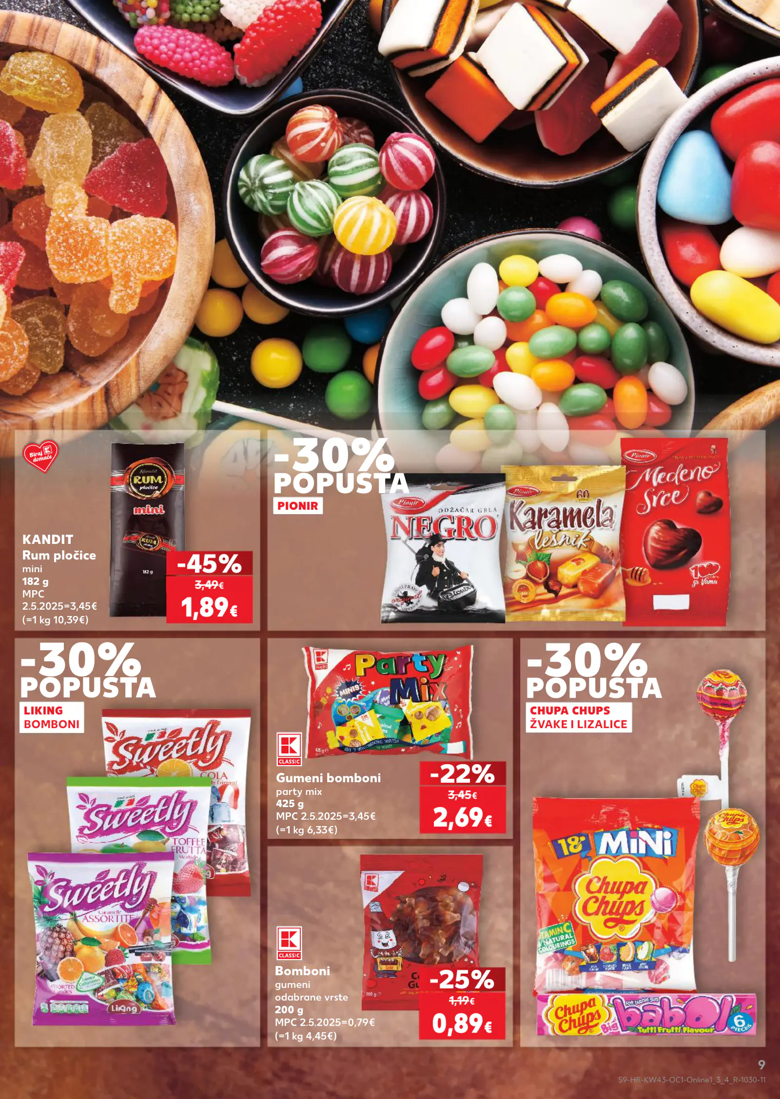Kaufland Horvátország akciós újság, 9. oldal (okt. 21–27.)