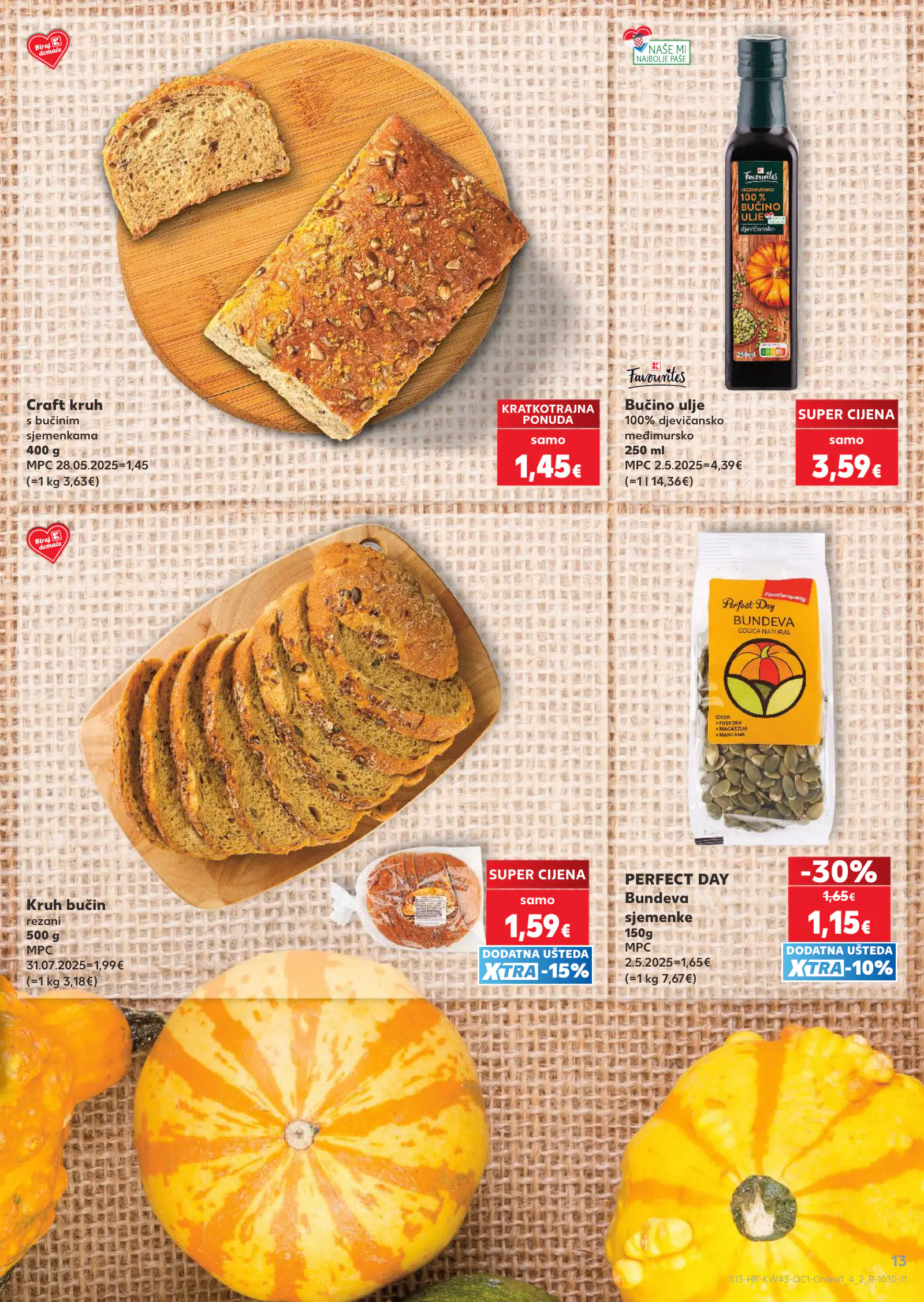 Kaufland Horvátország akciós újság, 13. oldal (okt. 21–27.)