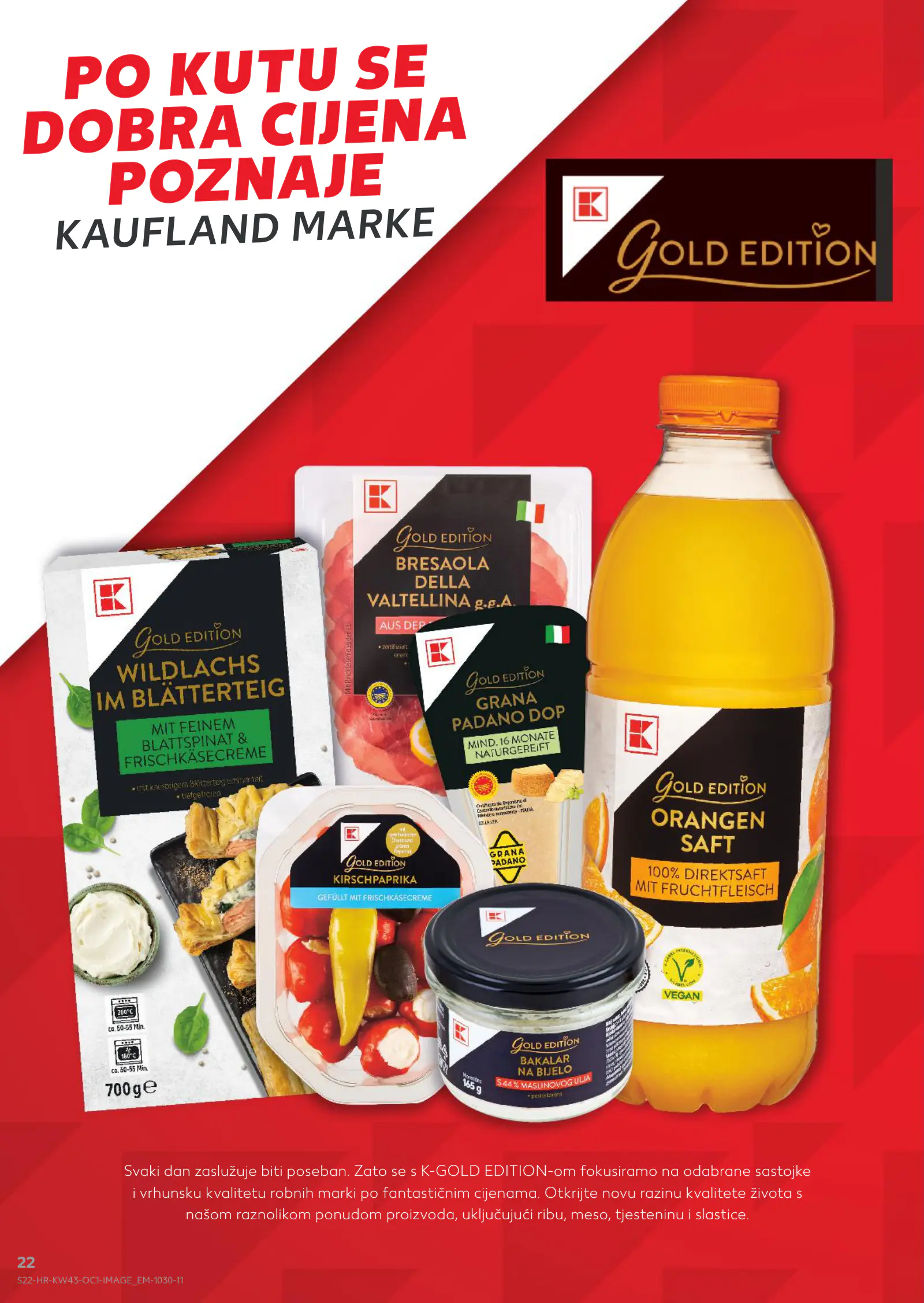 Kaufland Horvátország akciós újság, 22. oldal (okt. 21–27.)