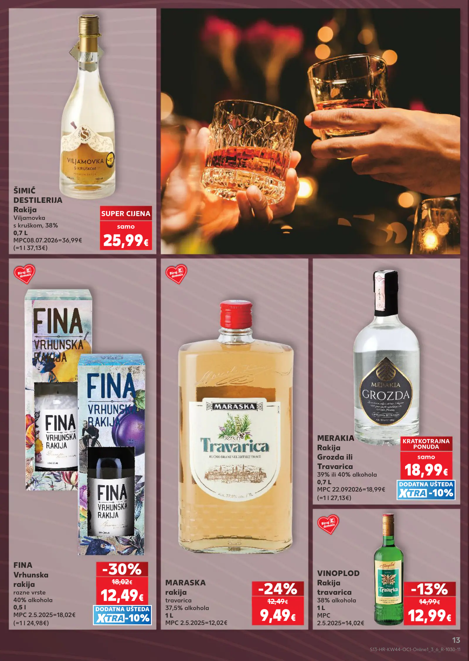 Kaufland Horvátország akciós újság, 13. oldal (okt. 28. – nov. 3.)