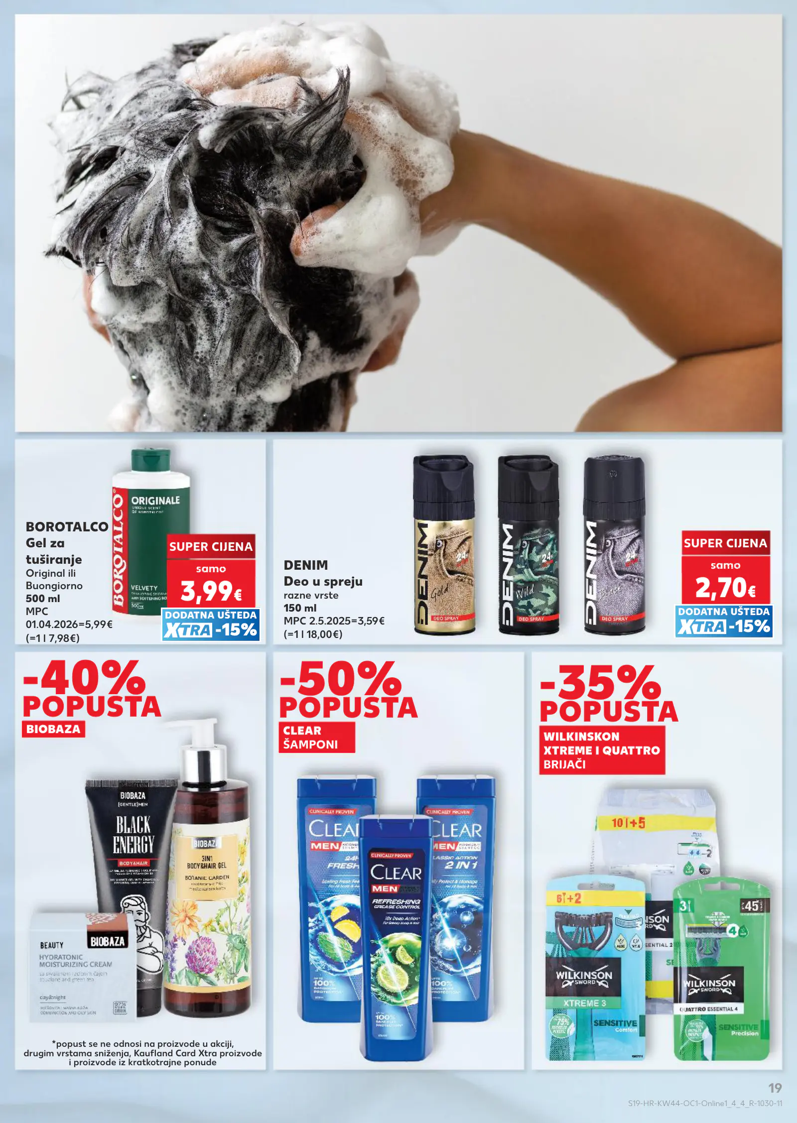 Kaufland Horvátország akciós újság, 19. oldal (okt. 28. – nov. 3.)