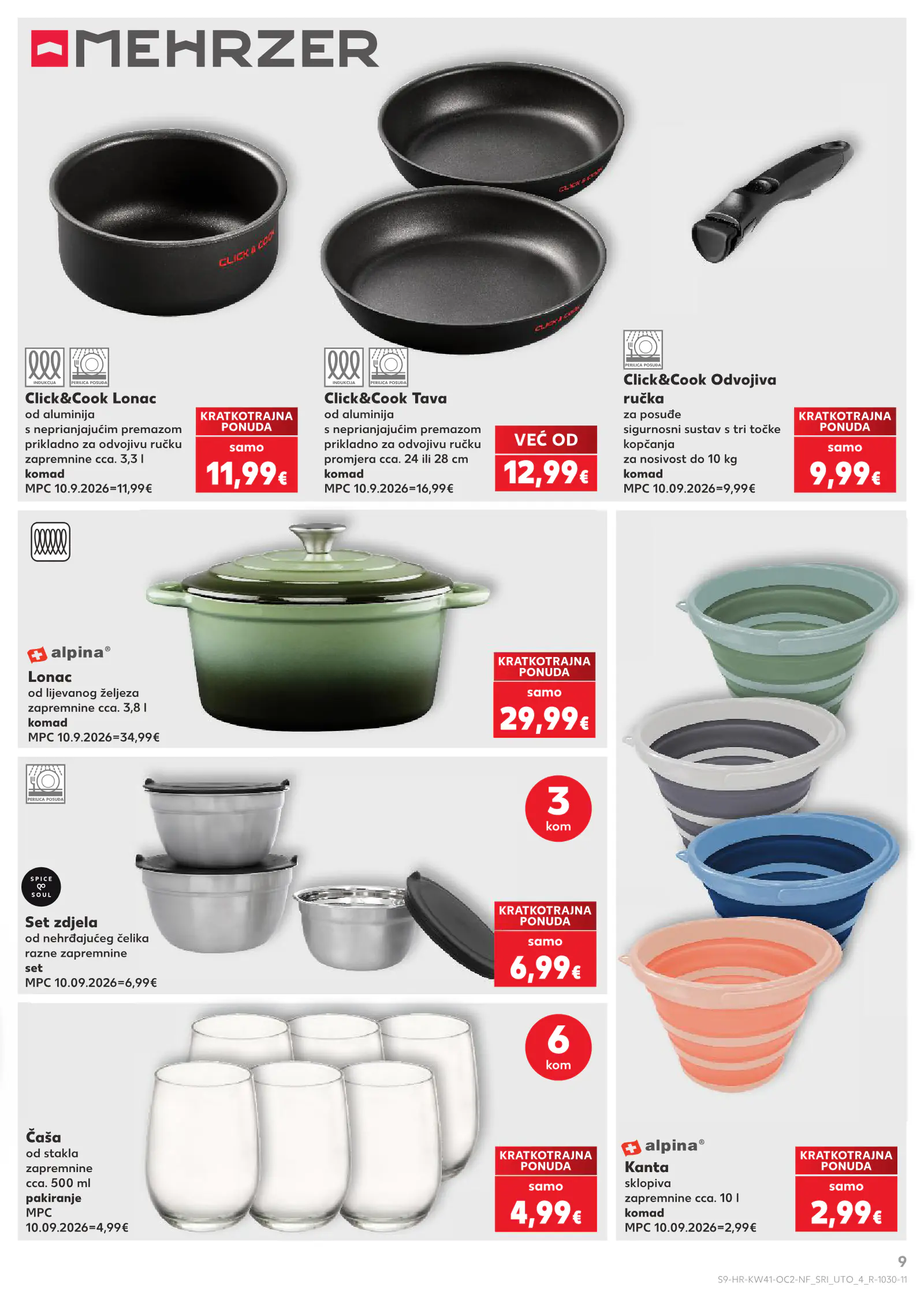 Kaufland Horvátország akciós újság (2), 9. oldal (okt. 7–13.)