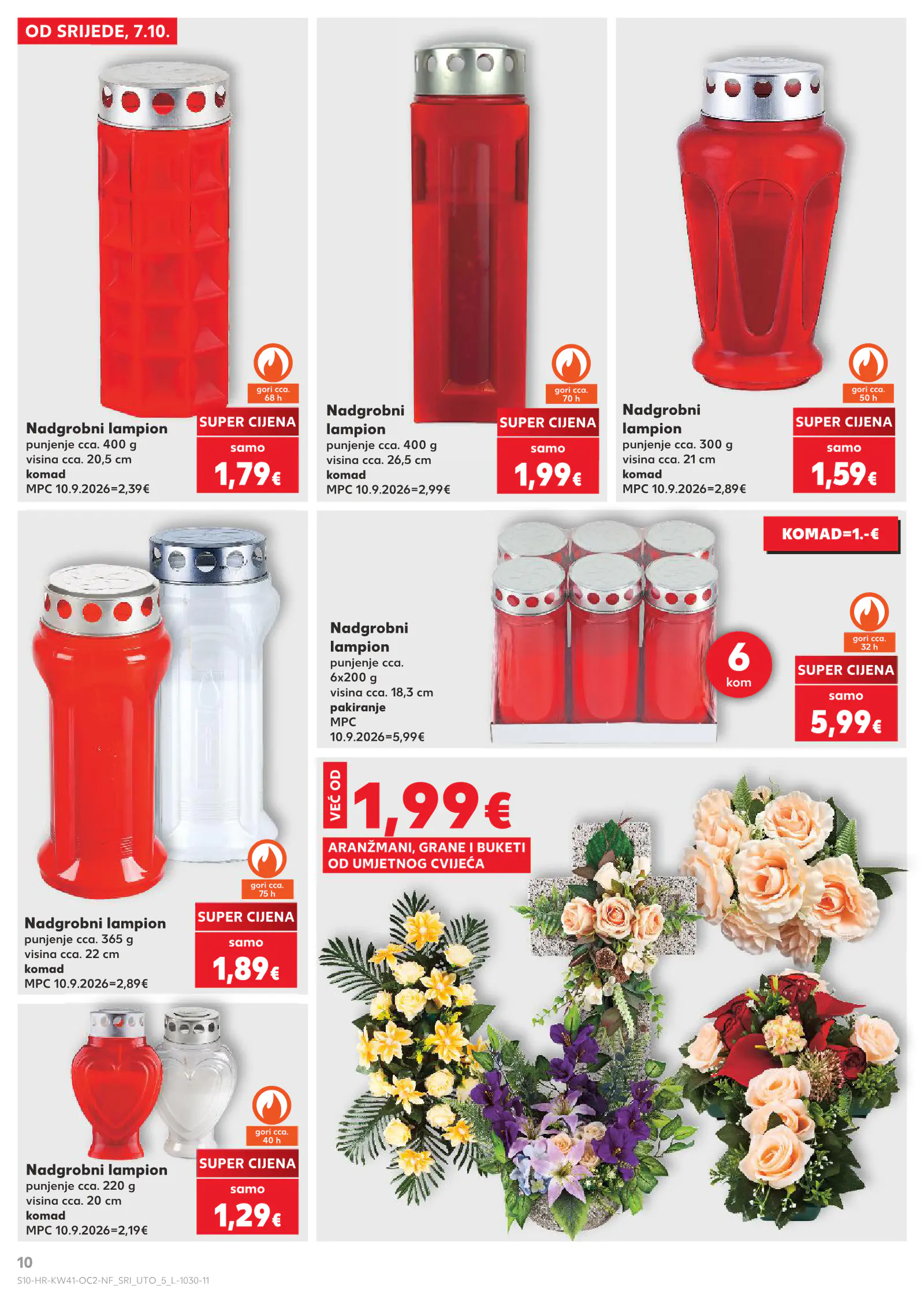Kaufland Horvátország akciós újság (2), 10. oldal (okt. 7–13.)