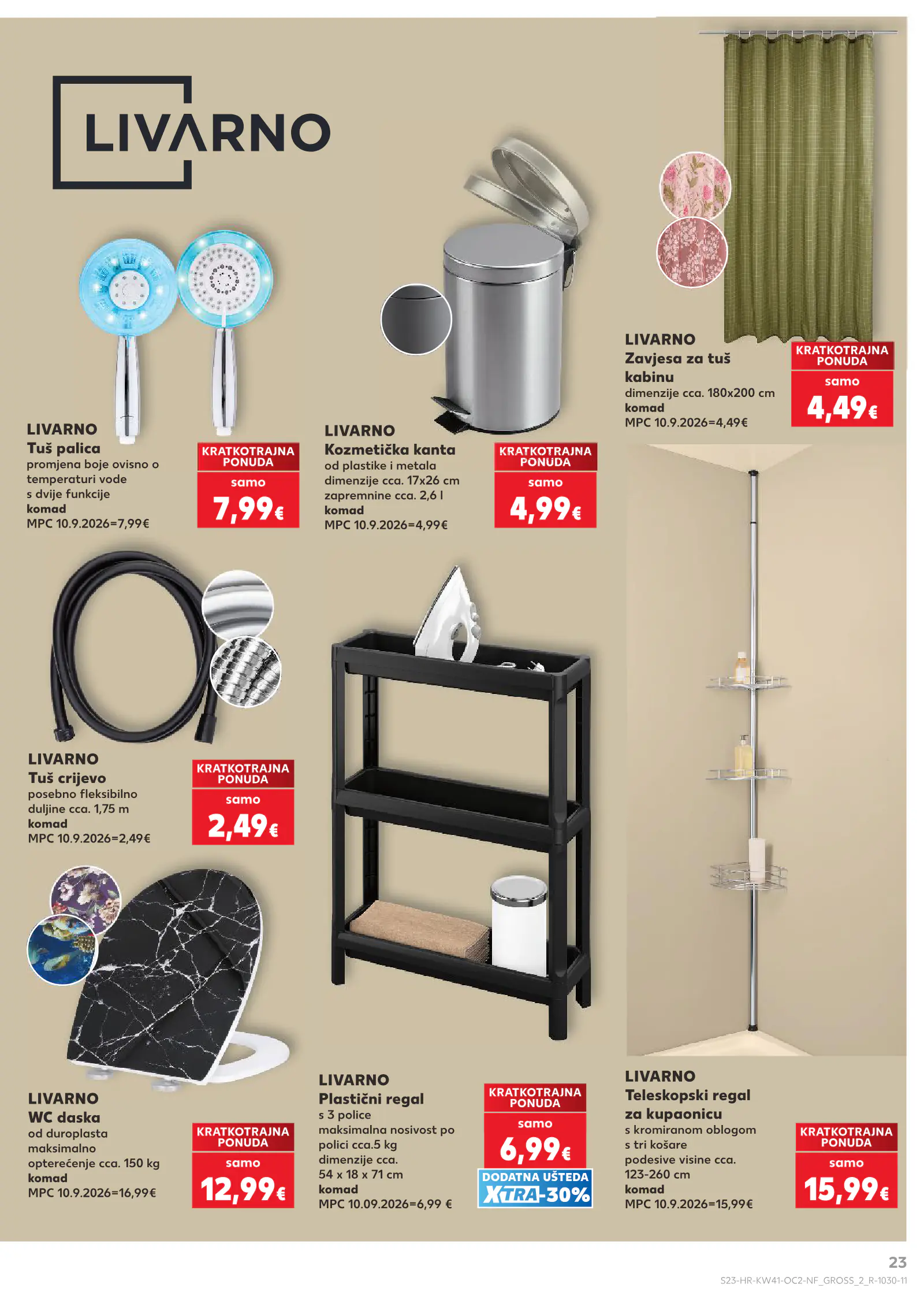 Kaufland Horvátország akciós újság (2), 23. oldal (okt. 7–13.)