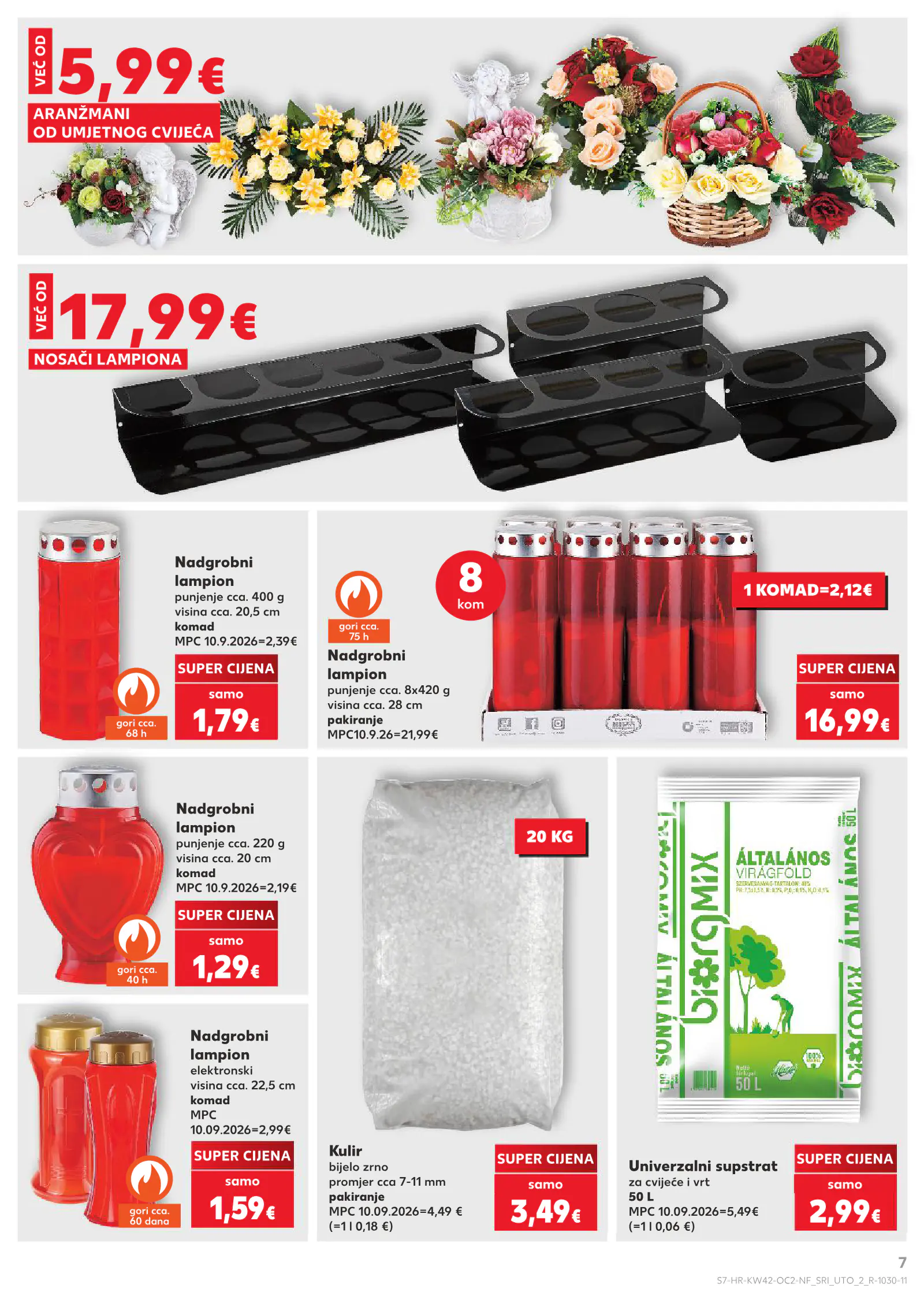 Kaufland Horvátország akciós újság (2), 7. oldal (okt. 14–20.)