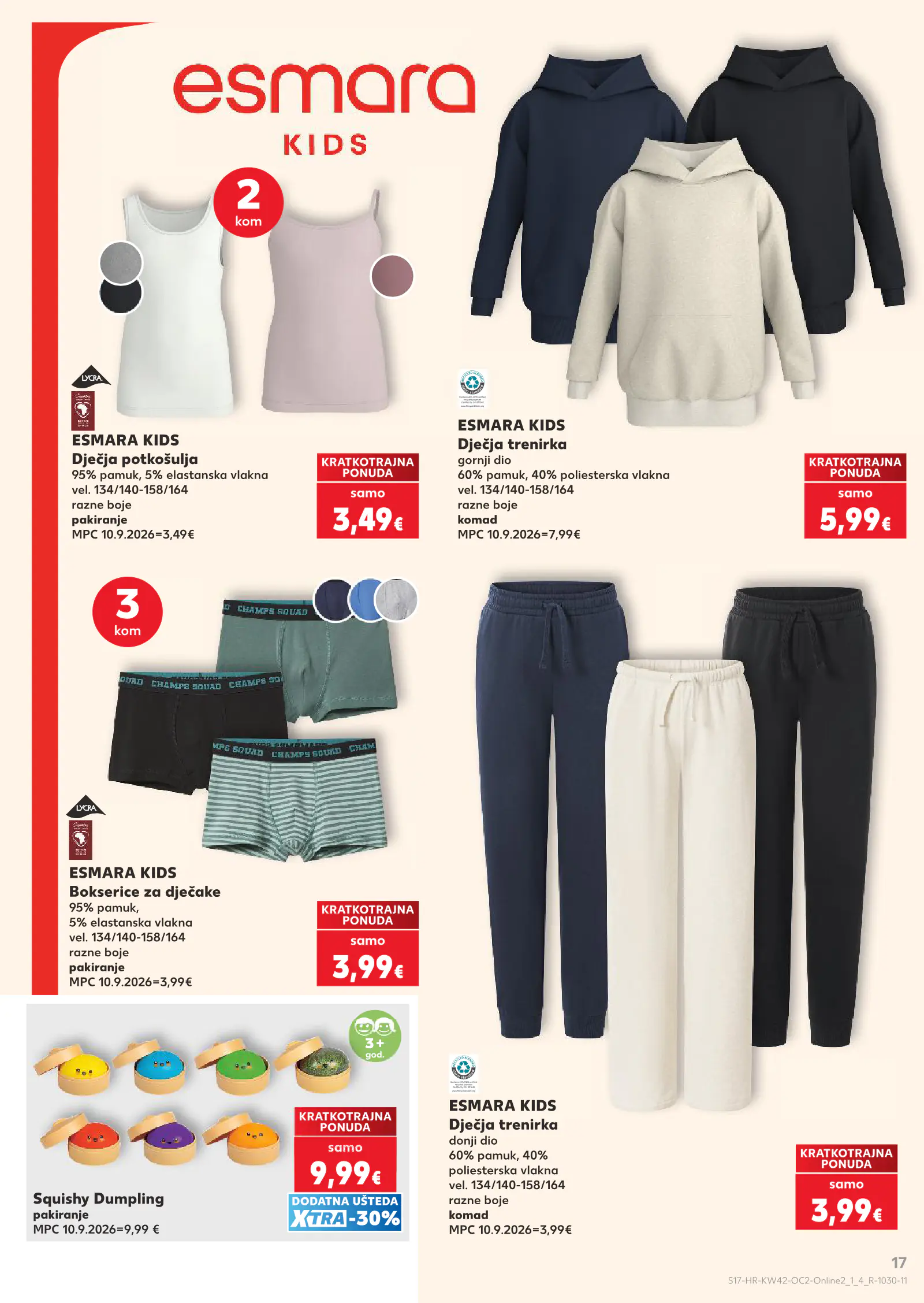 Kaufland Horvátország akciós újság (2), 17. oldal (okt. 14–20.)