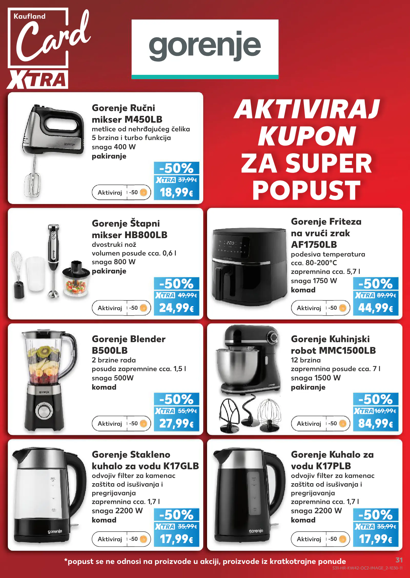 Kaufland Horvátország akciós újság (2), 31. oldal (okt. 14–20.)