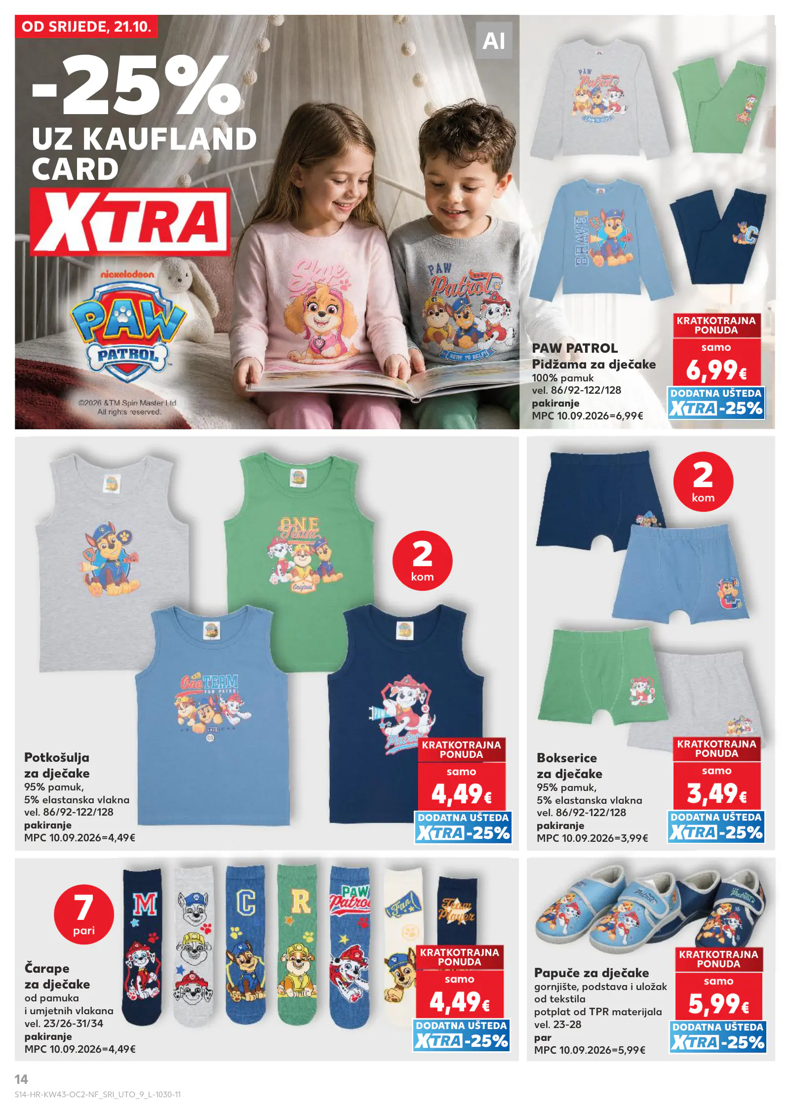 Kaufland Horvátország akciós újság (2), 14. oldal (okt. 21–27.)