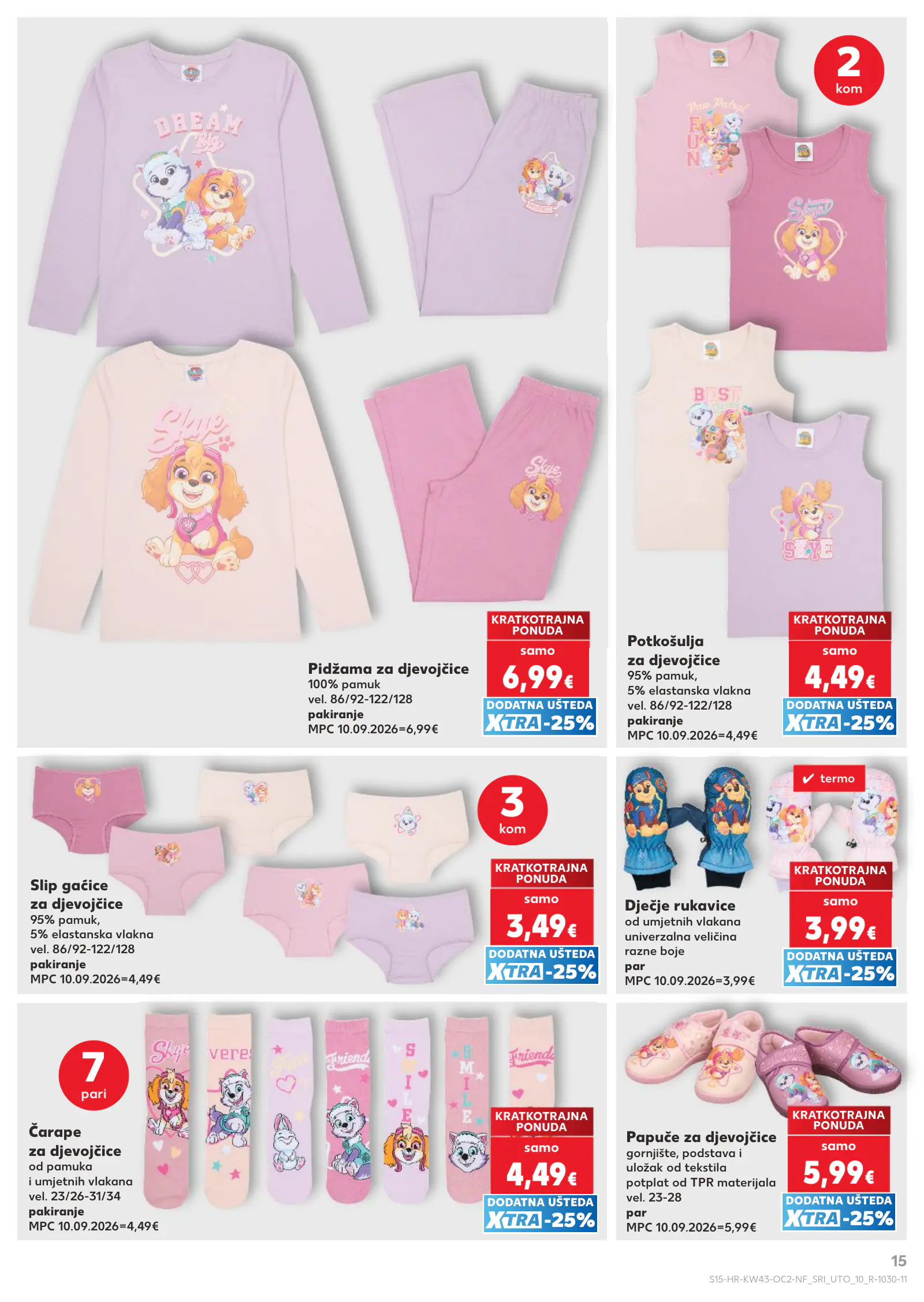 Kaufland Horvátország akciós újság (2), 15. oldal (okt. 21–27.)