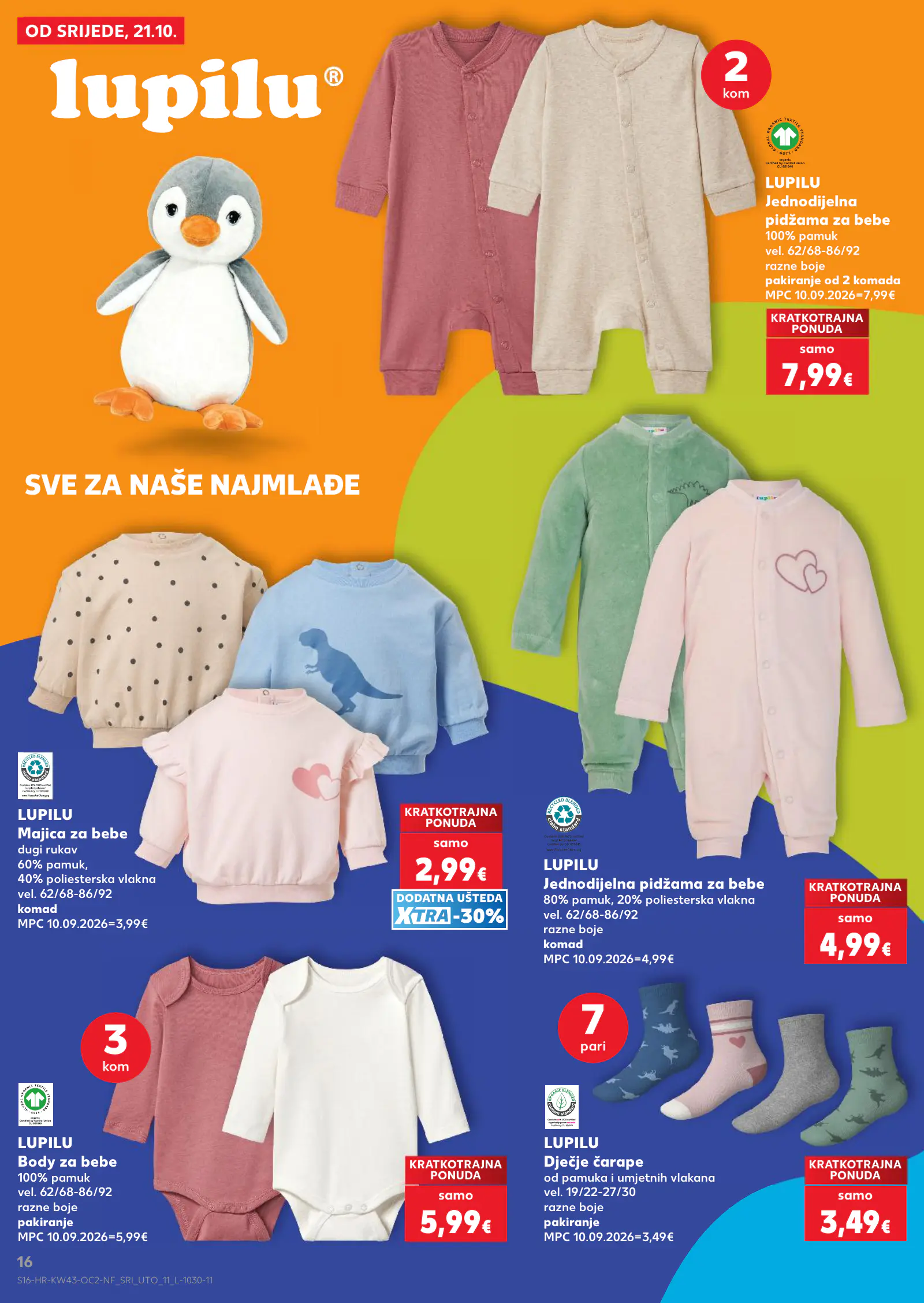 Kaufland Horvátország akciós újság (2), 16. oldal (okt. 21–27.)