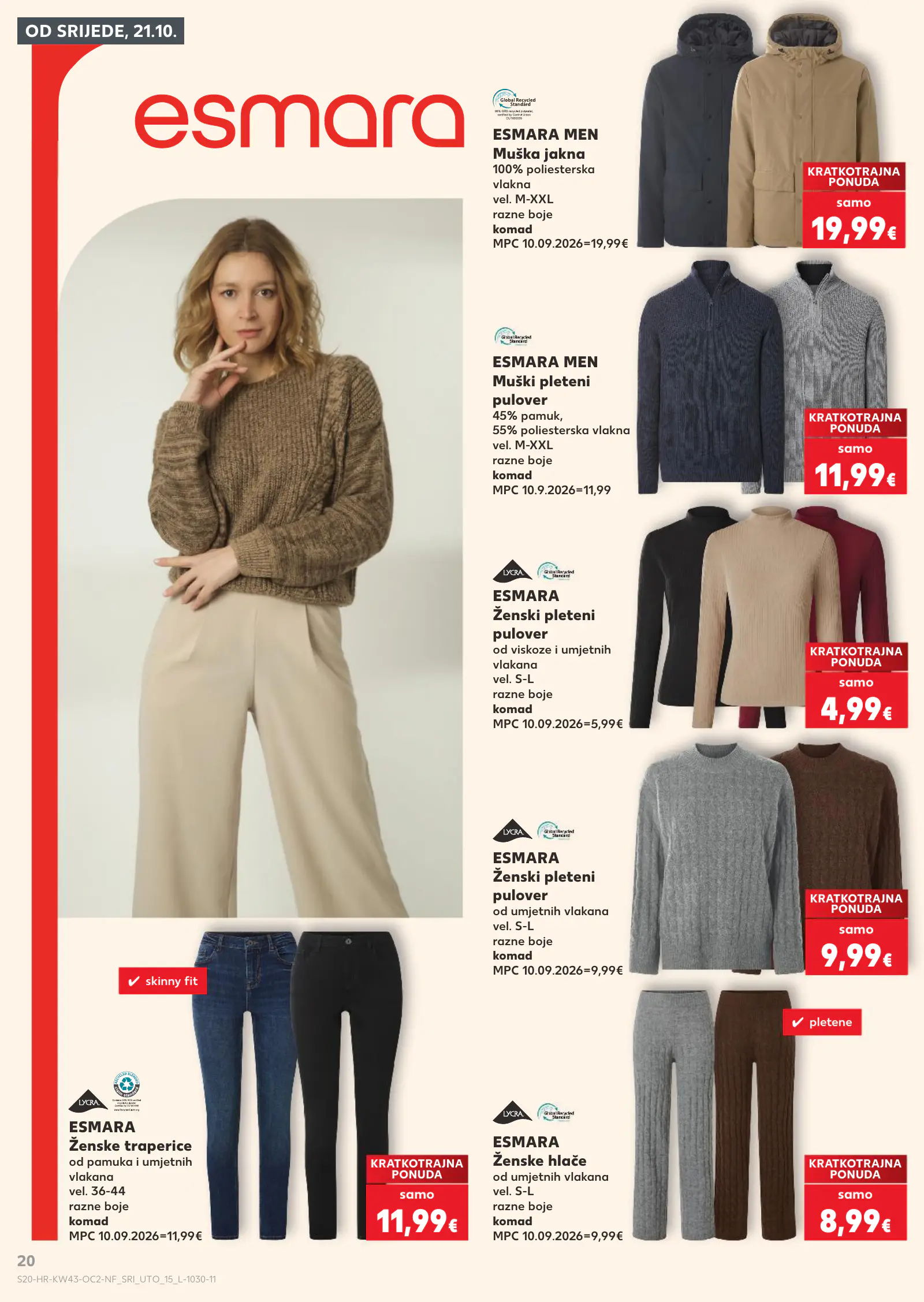 Kaufland Horvátország akciós újság (2), 20. oldal (okt. 21–27.)