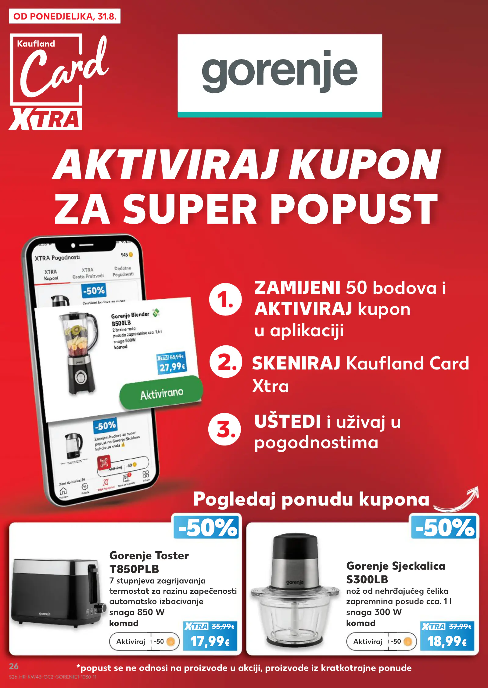 Kaufland Horvátország akciós újság (2), 26. oldal (okt. 21–27.)