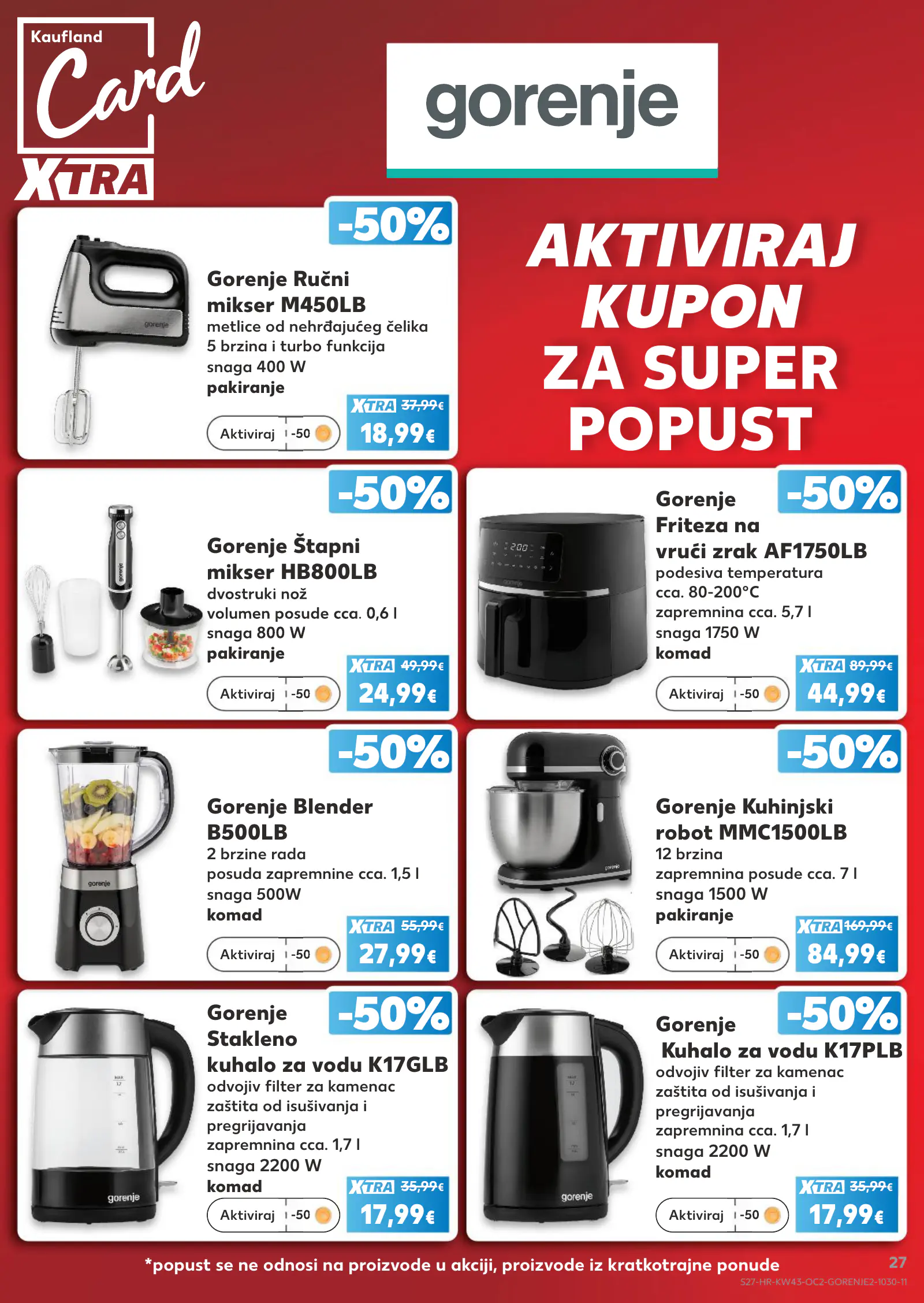 Kaufland Horvátország akciós újság (2), 27. oldal (okt. 21–27.)