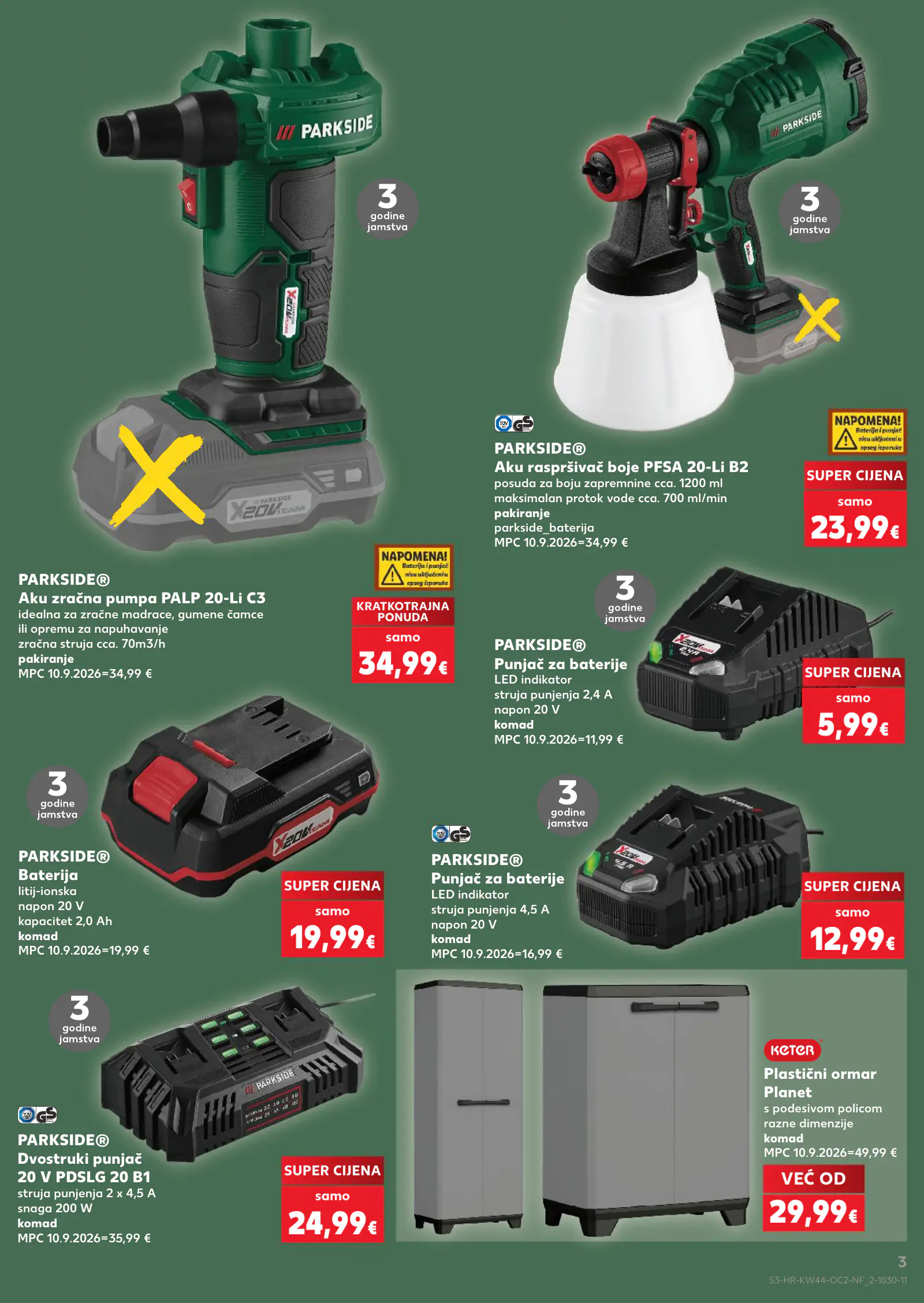 Kaufland Horvátország akciós újság (2), 3. oldal (okt. 28. – nov. 3.)