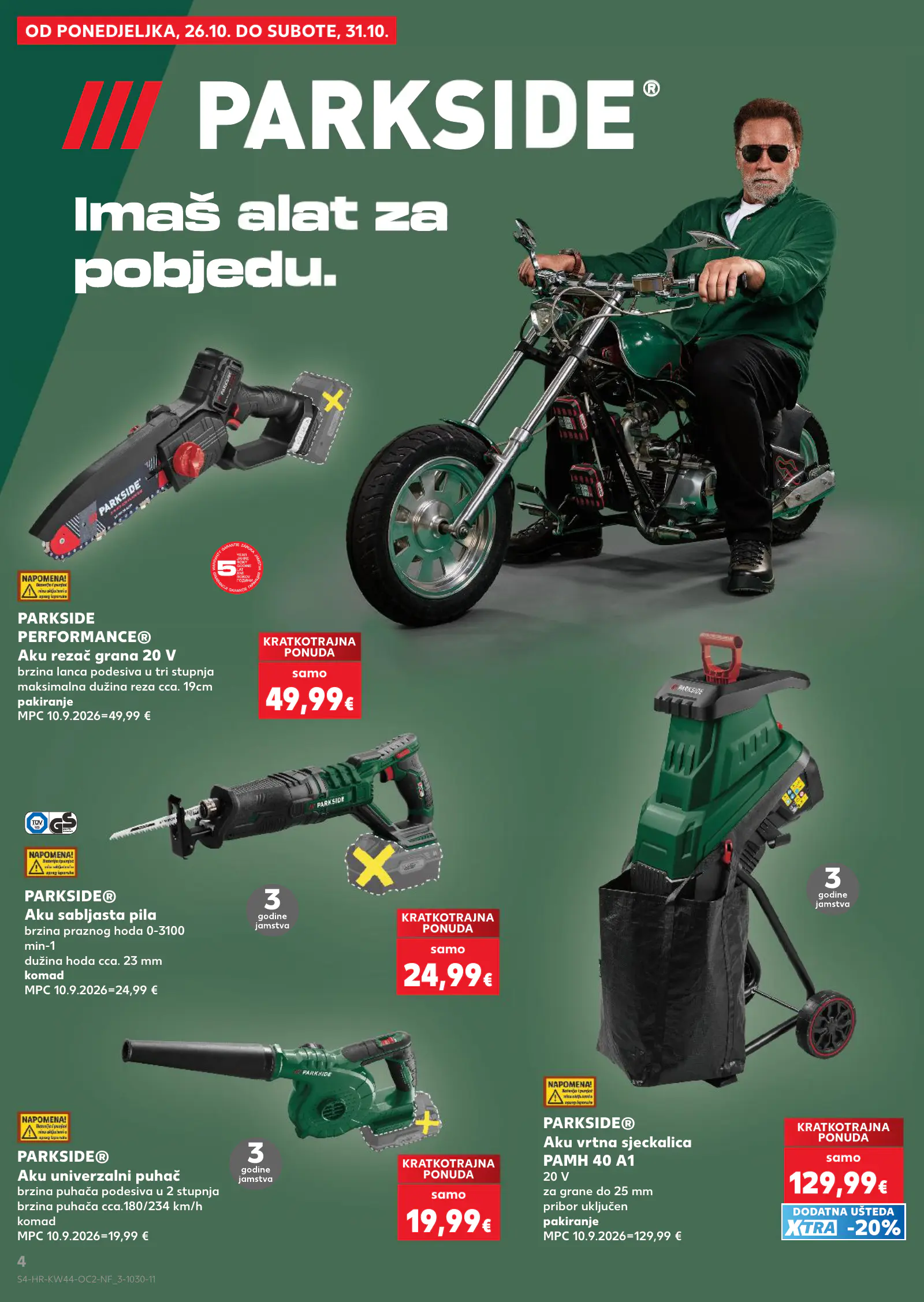 Kaufland Horvátország akciós újság (2), 4. oldal (okt. 28. – nov. 3.)