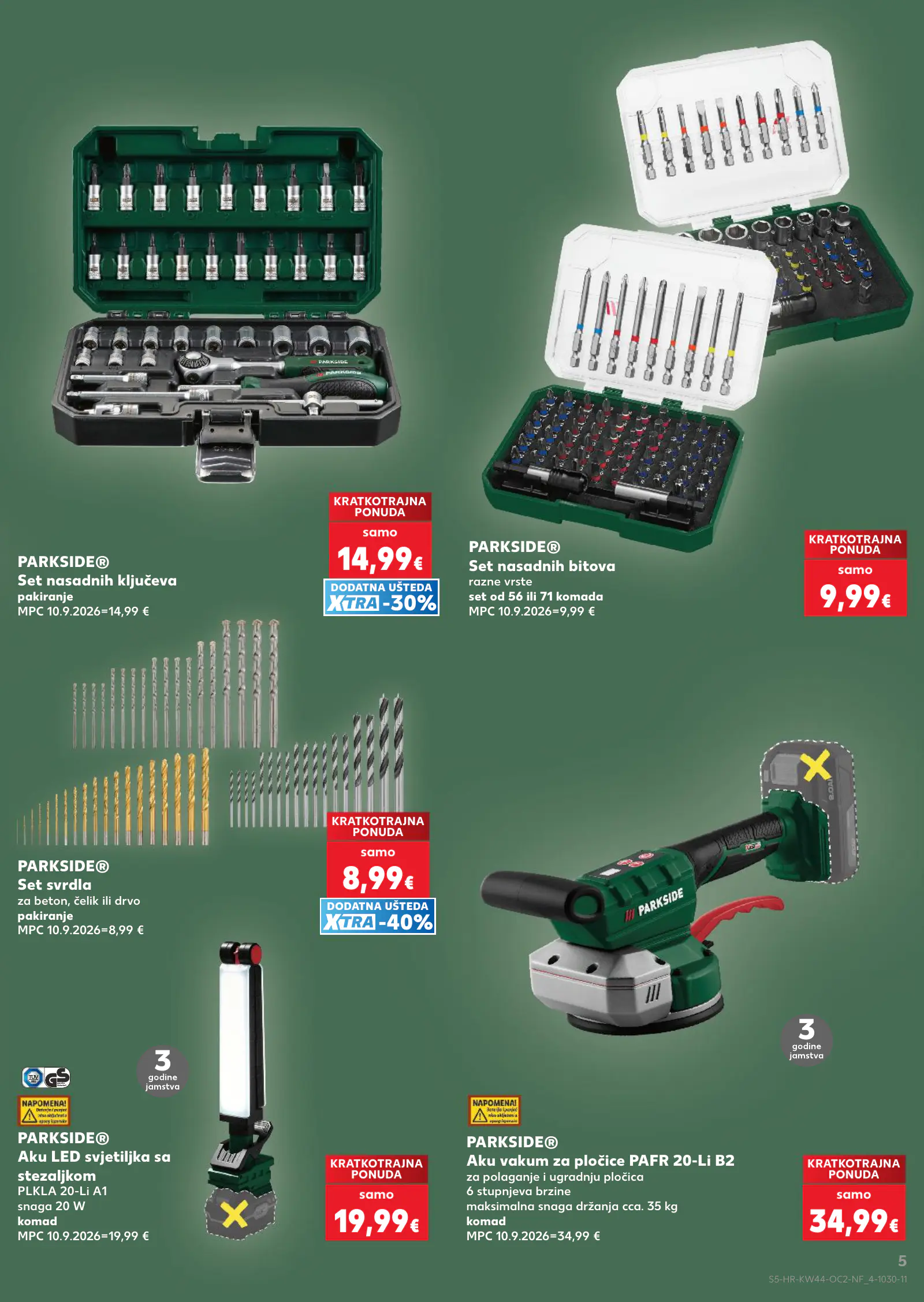 Kaufland Horvátország akciós újság (2), 5. oldal (okt. 28. – nov. 3.)