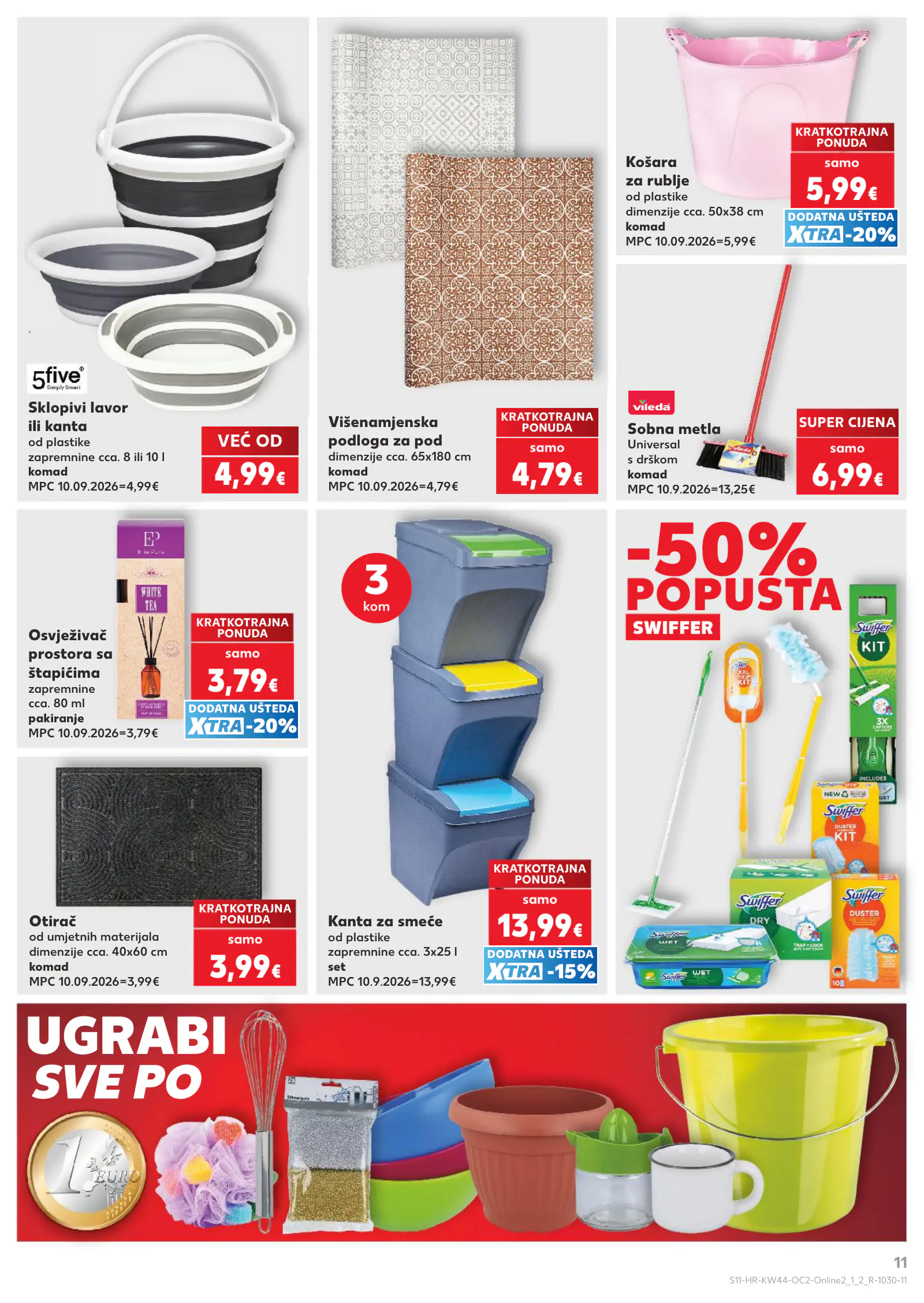 Kaufland Horvátország akciós újság (2), 11. oldal (okt. 28. – nov. 3.)