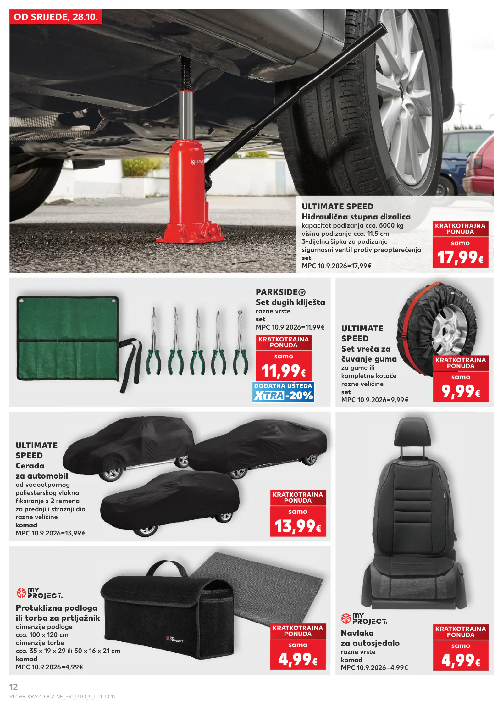 Kaufland Horvátország akciós újság (2), 12. oldal (okt. 28. – nov. 3.)