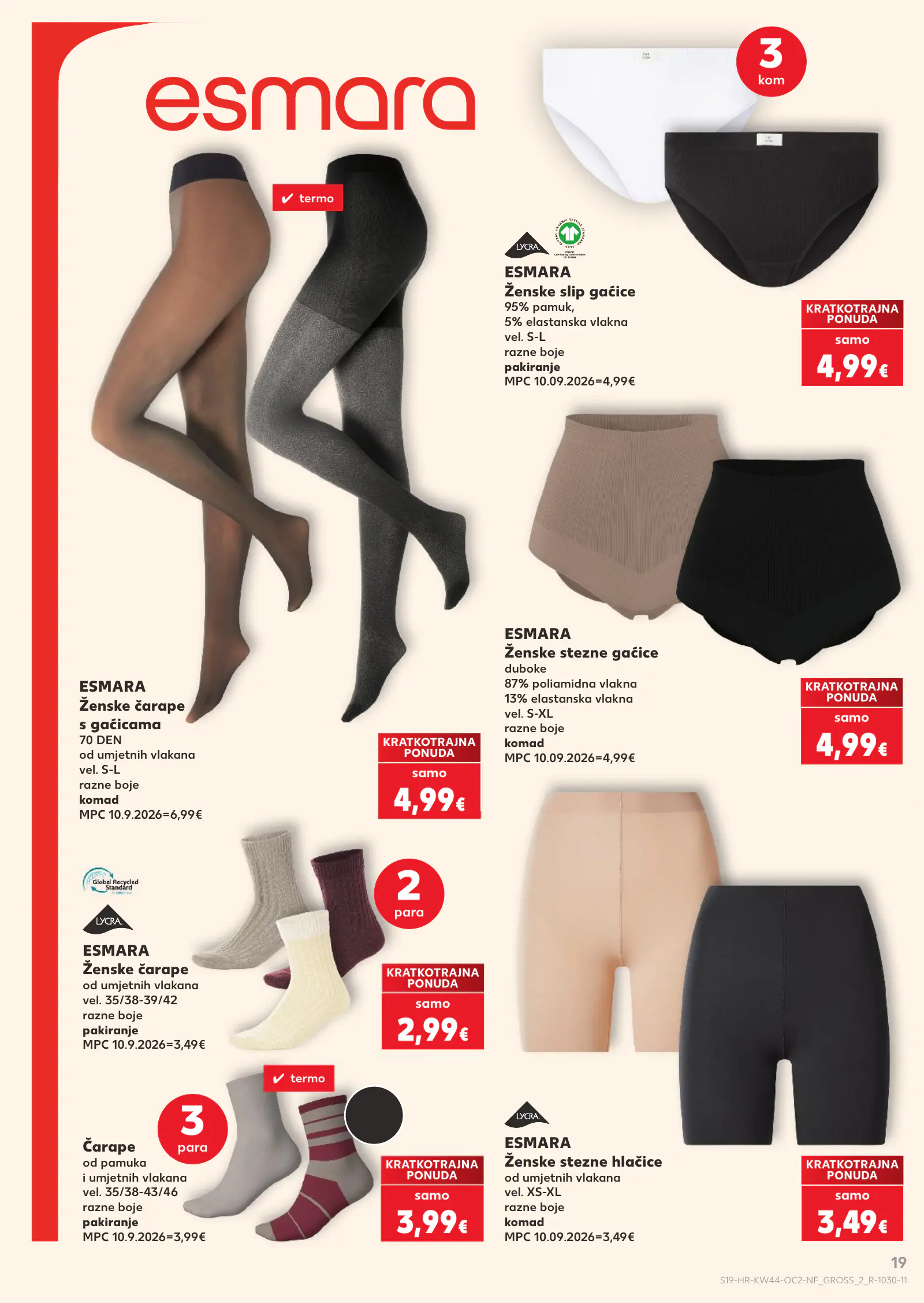 Kaufland Horvátország akciós újság (2), 19. oldal (okt. 28. – nov. 3.)