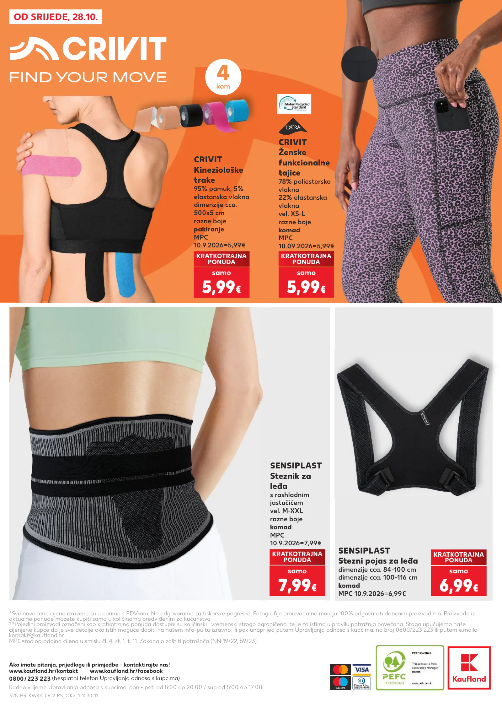 Kaufland Horvátország akciós újság (2), 28. oldal (okt. 28. – nov. 3.)