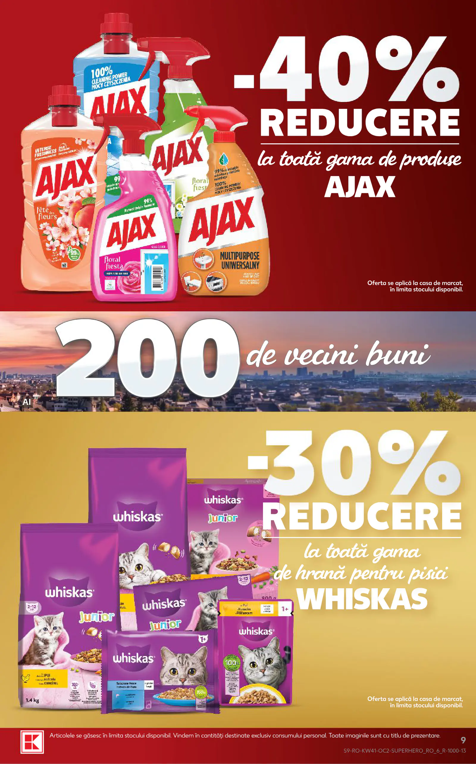 Kaufland Románia akciós újság (3), 9. oldal (okt. 7–13.)