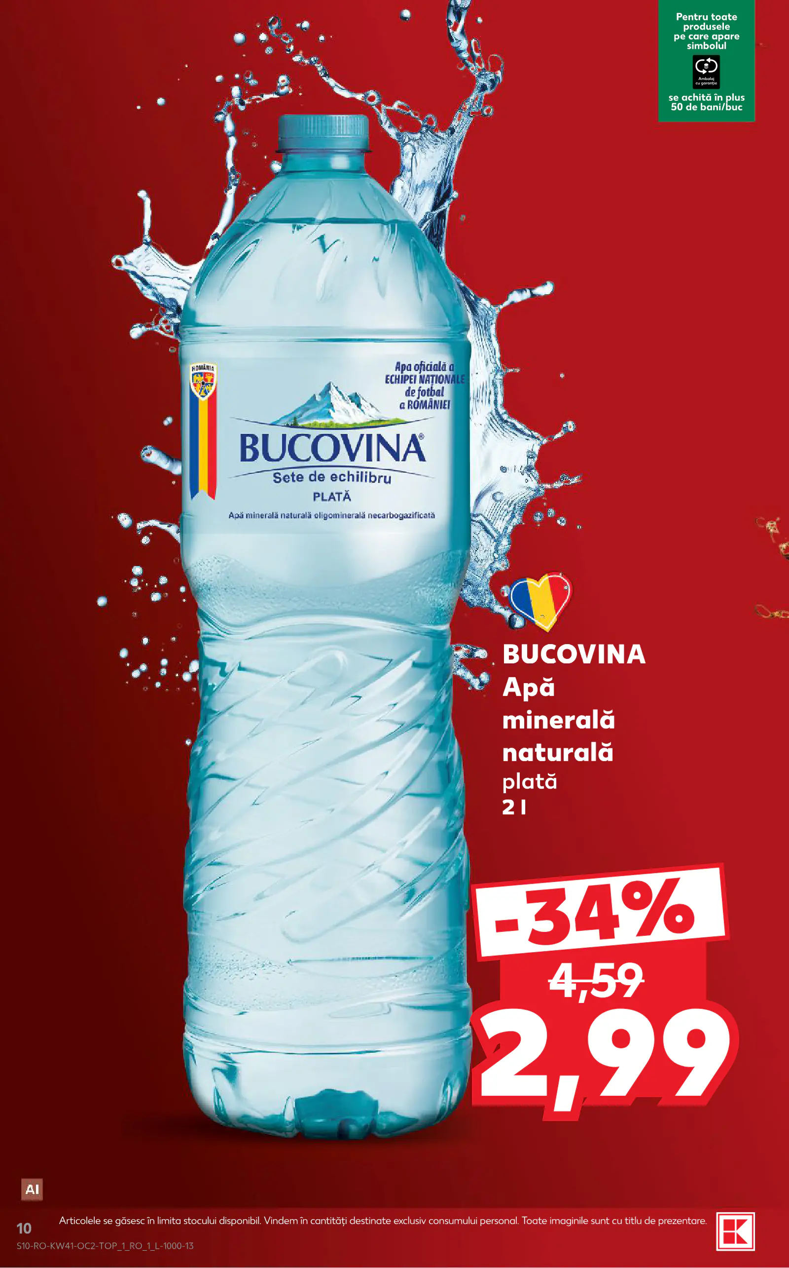 Kaufland Románia akciós újság (3), 10. oldal (okt. 7–13.)