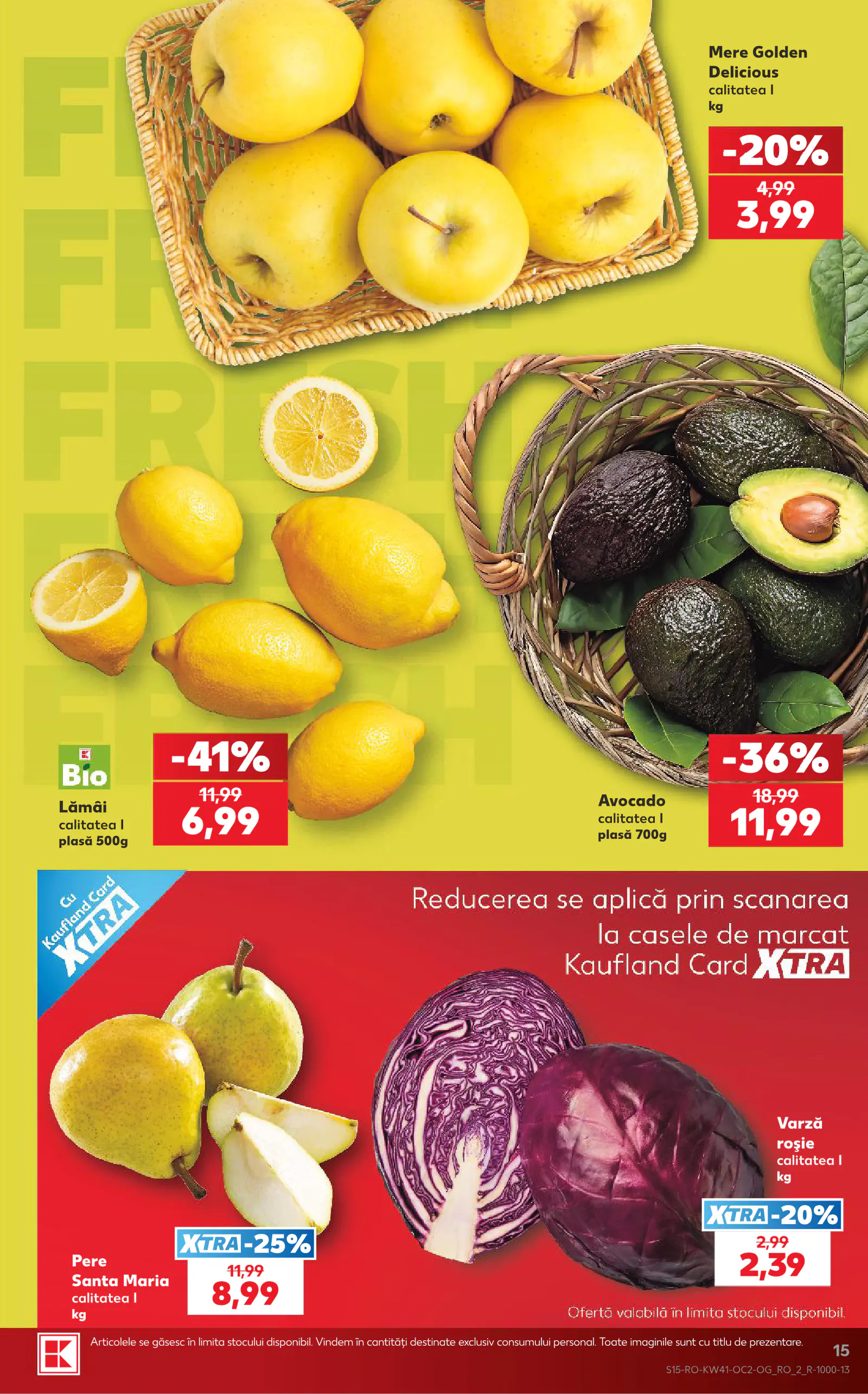 Kaufland Románia akciós újság (3), 15. oldal (okt. 7–13.)