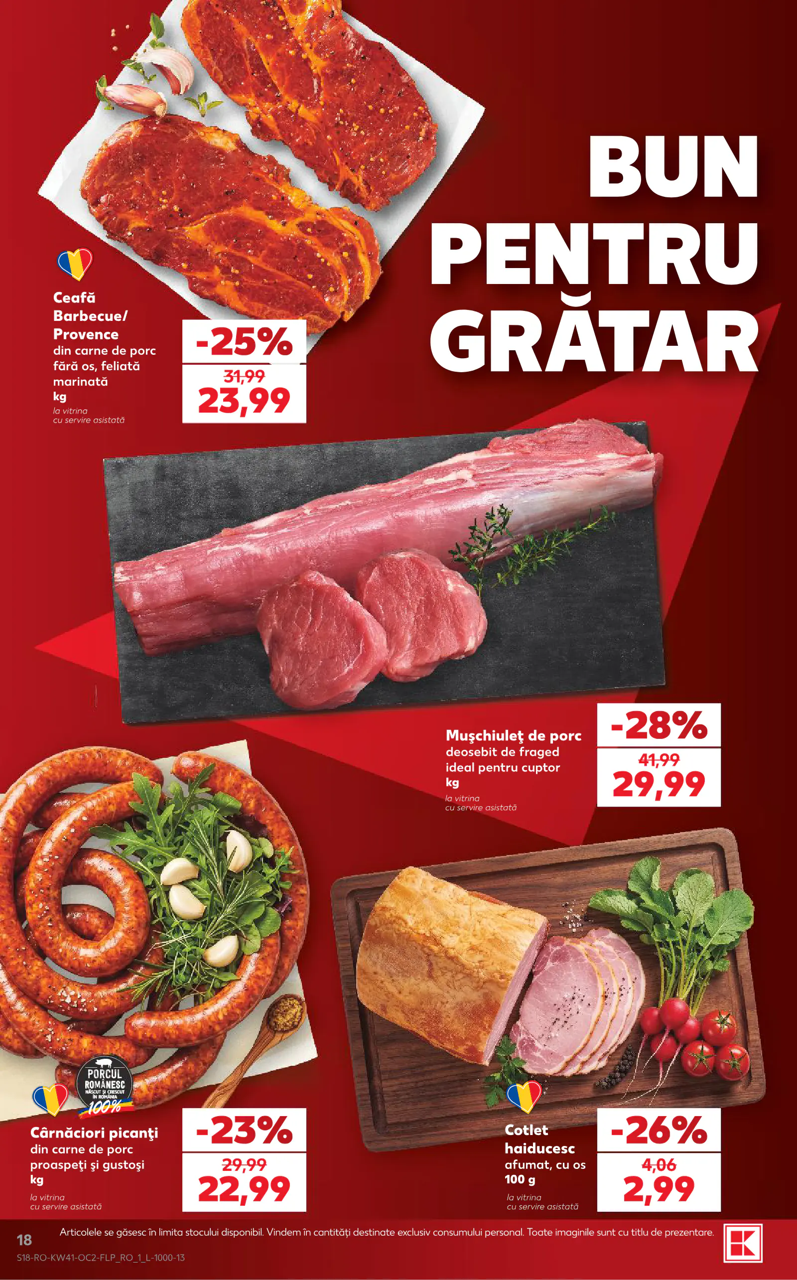 Kaufland Románia akciós újság (3), 18. oldal (okt. 7–13.)