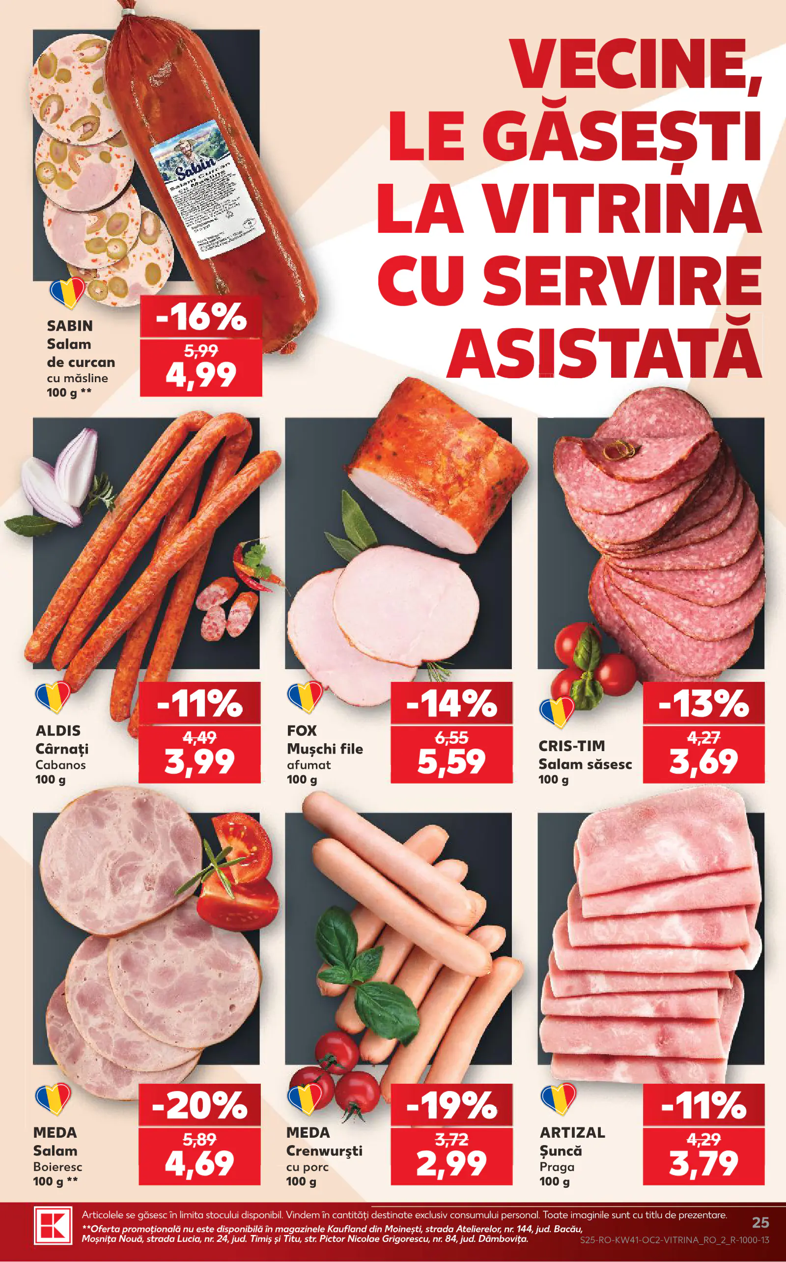 Kaufland Románia akciós újság (3), 25. oldal (okt. 7–13.)