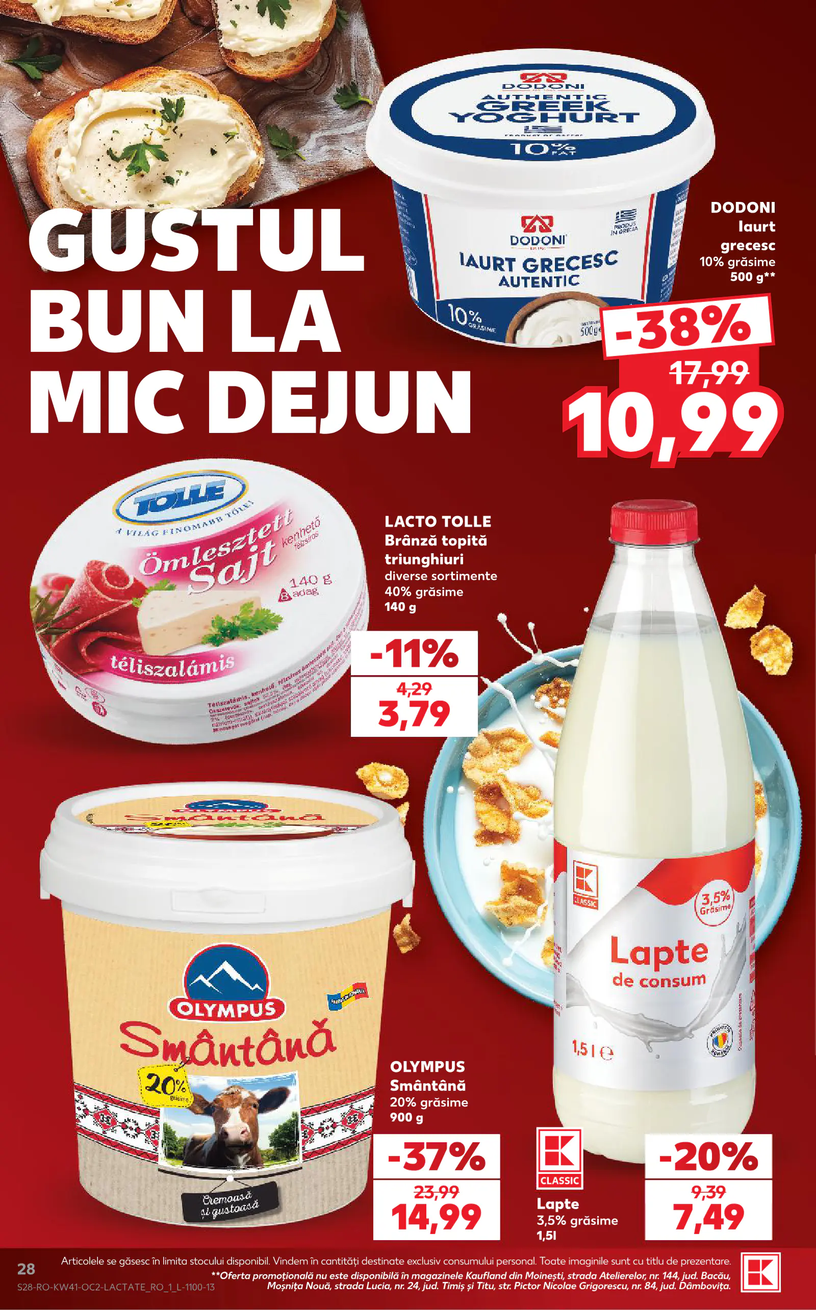 Kaufland Románia akciós újság (3), 28. oldal (okt. 7–13.)