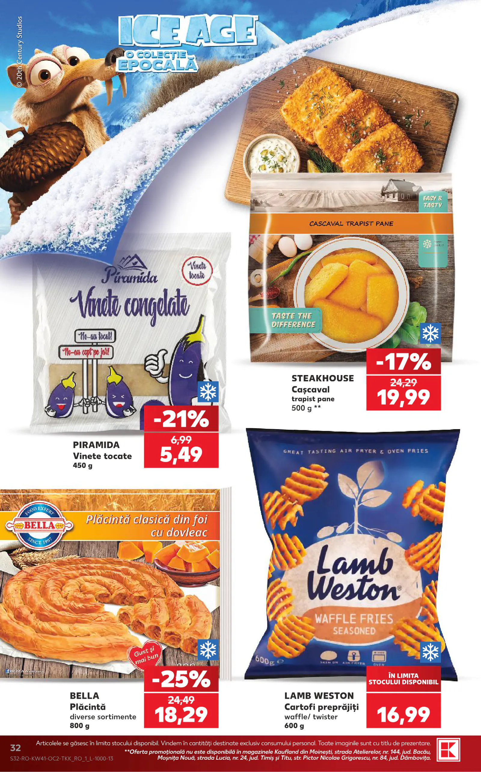 Kaufland Románia akciós újság (3), 32. oldal (okt. 7–13.)