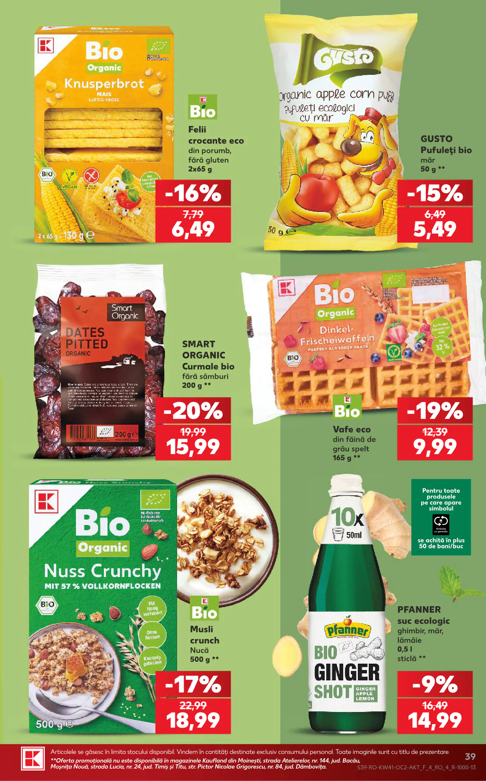 Kaufland Románia akciós újság (3), 39. oldal (okt. 7–13.)
