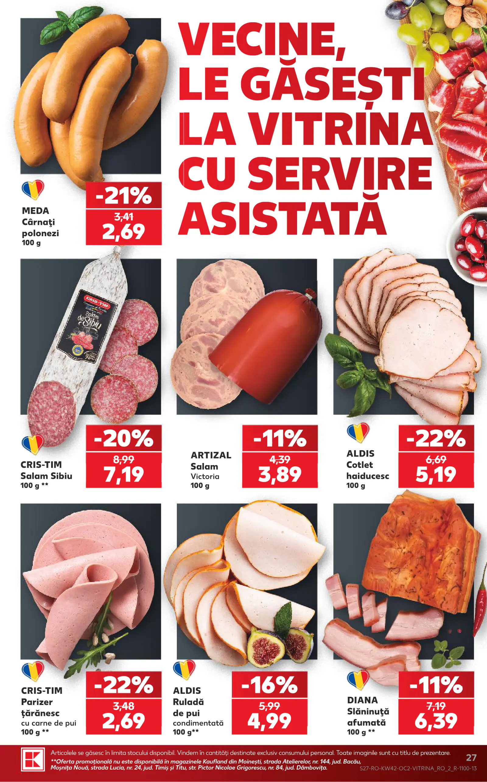 Kaufland Románia akciós újság (3), 27. oldal (okt. 14–20.)