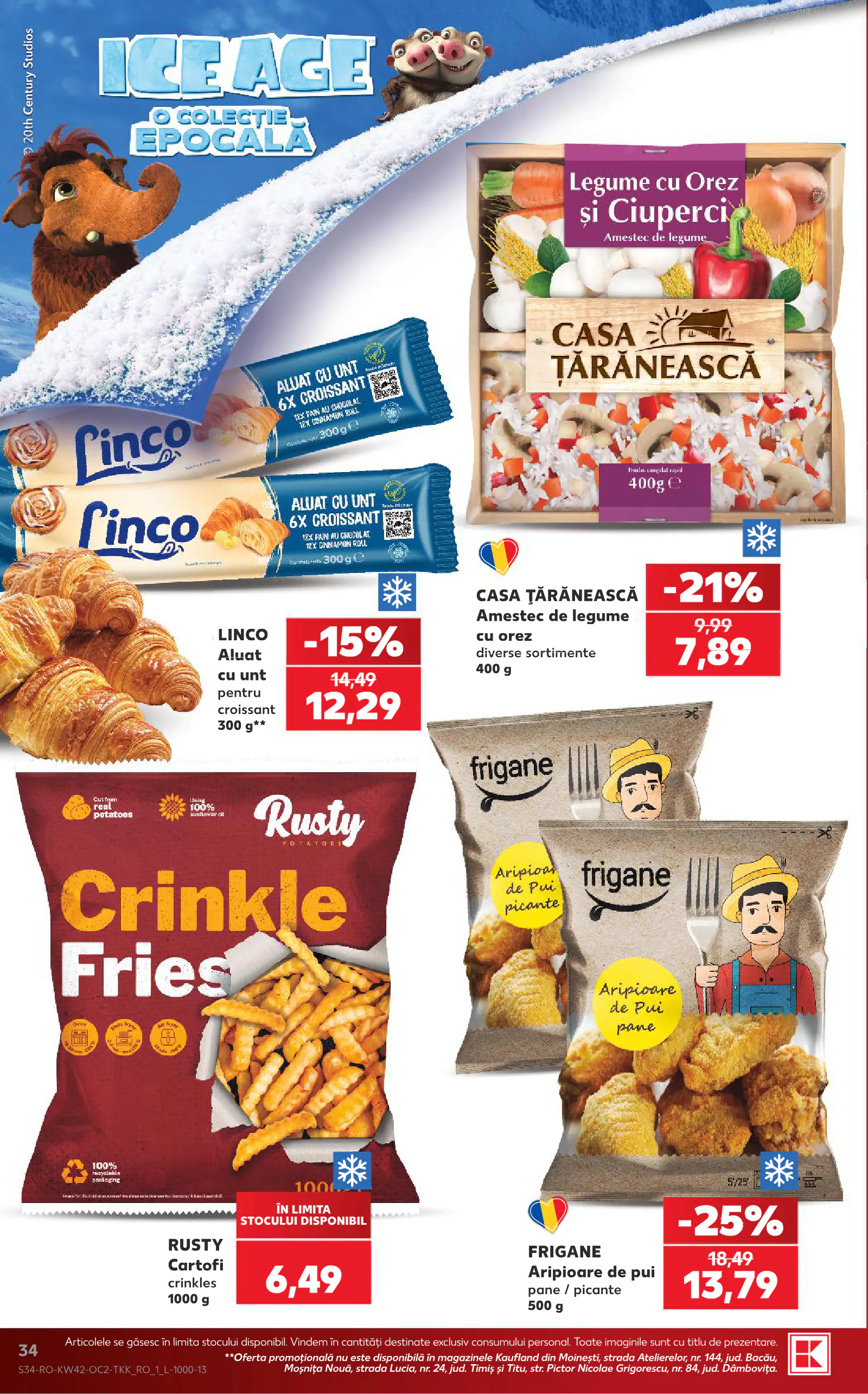 Kaufland Románia akciós újság (3), 34. oldal (okt. 14–20.)
