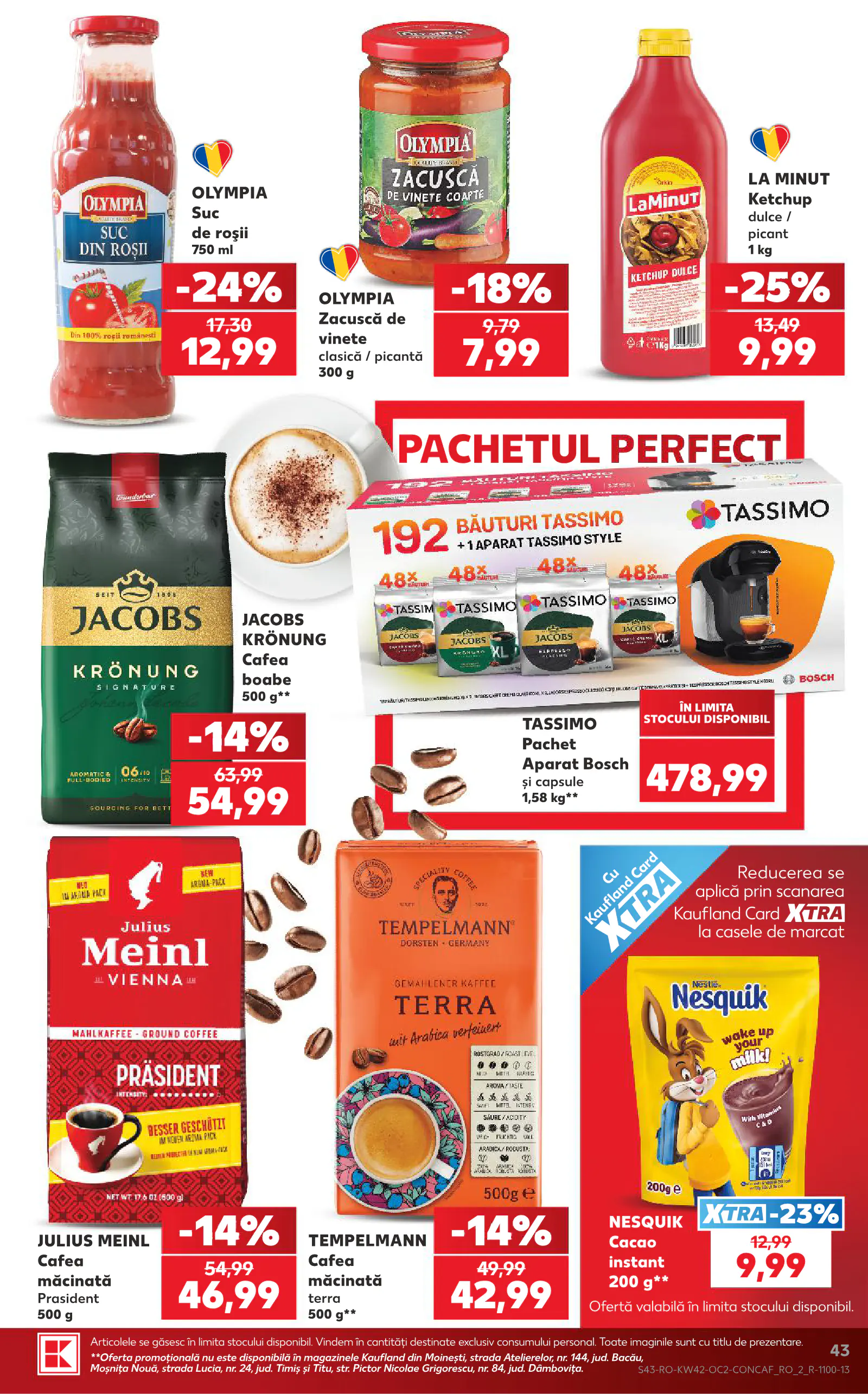 Kaufland Románia akciós újság (3), 43. oldal (okt. 14–20.)
