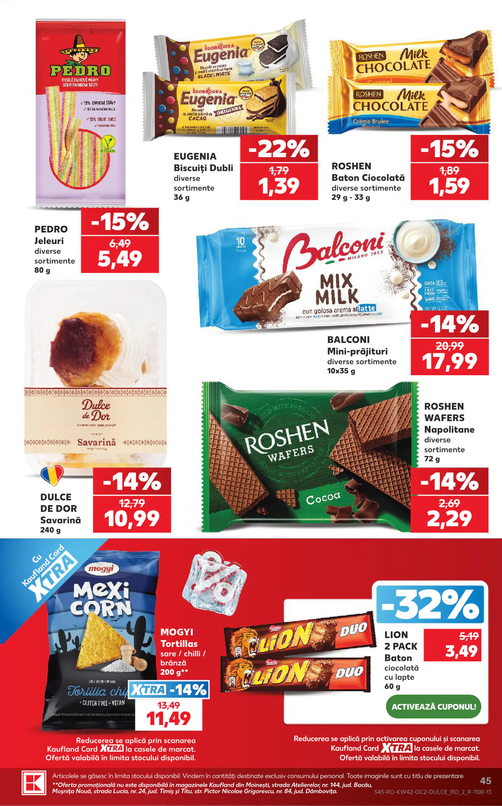 Kaufland Románia akciós újság (3), 45. oldal (okt. 14–20.)